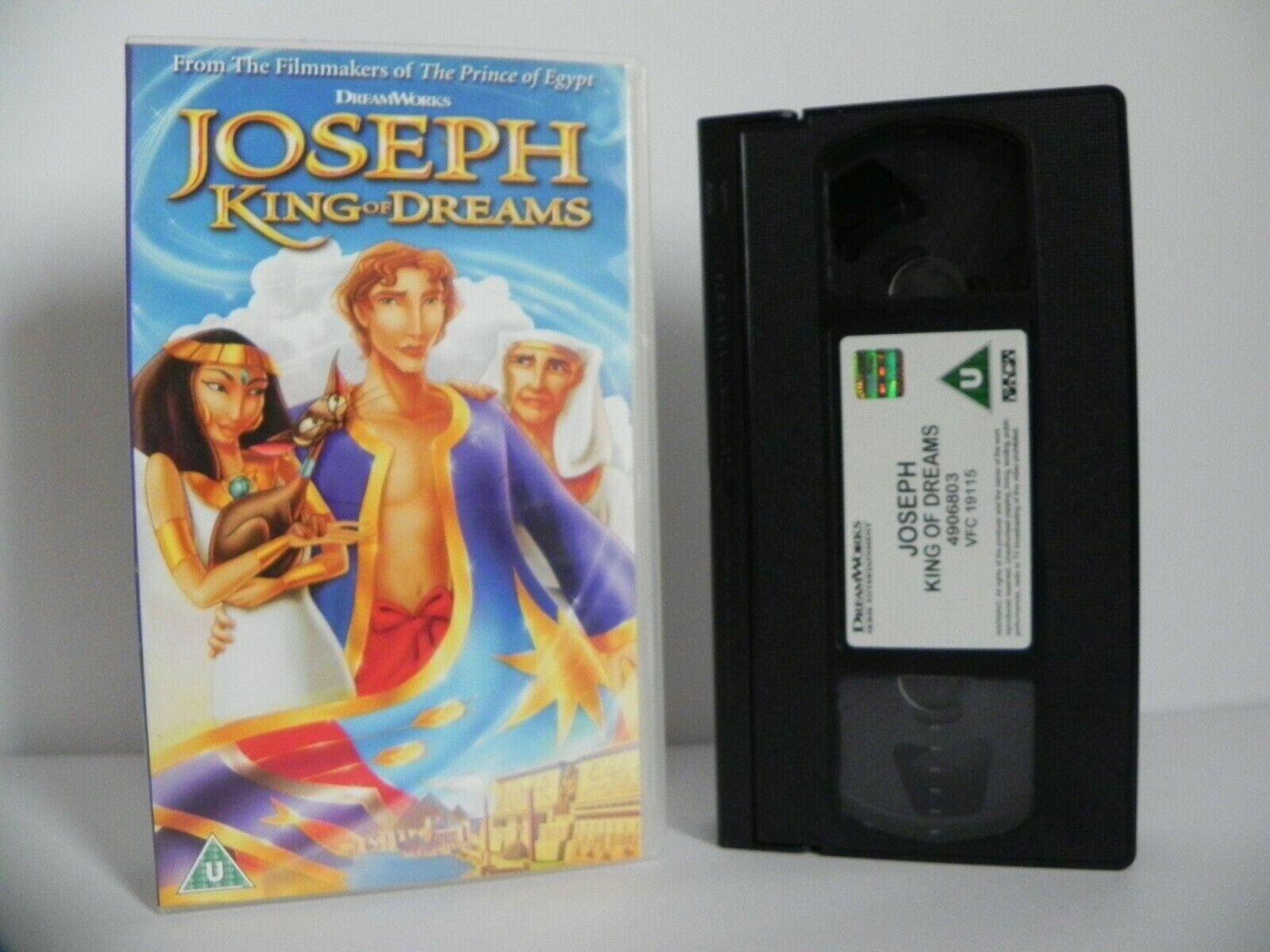 Joseph King Of Dreams - Animated Epic - Musical Adventure - Children's - VHS-