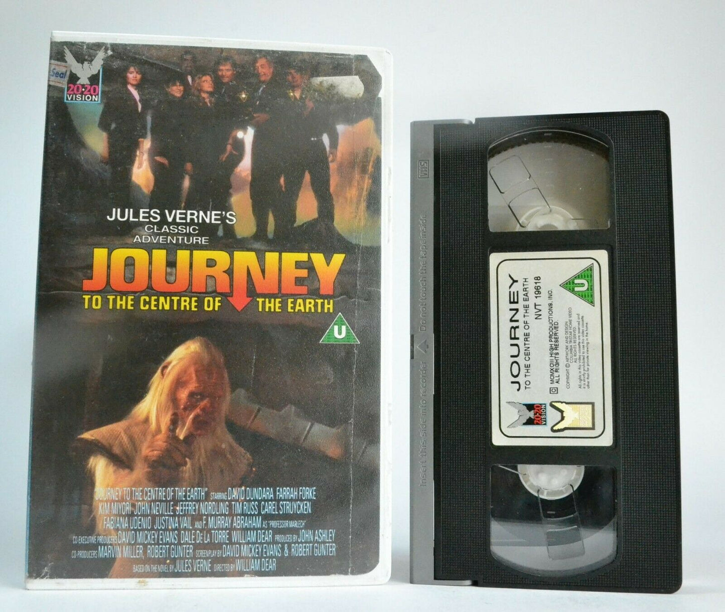 Journey To The Centre Of The Earth: NBC T.V. (1993) - D.Dundara - J.Verne - VHS-