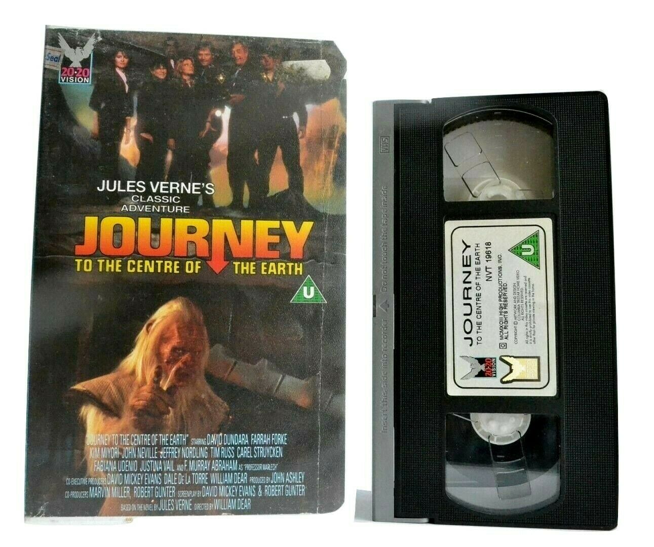 Journey To The Centre Of The Earth: NBC T.V. (1993) - D.Dundara - J.Verne - VHS-