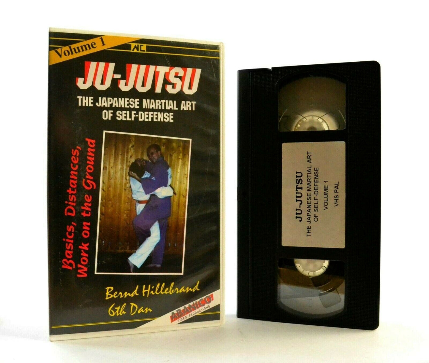 Ju-Jutsu: By Bernd Hillebrand - Japanese Martial Art Of Self Defense - Pal VHS-