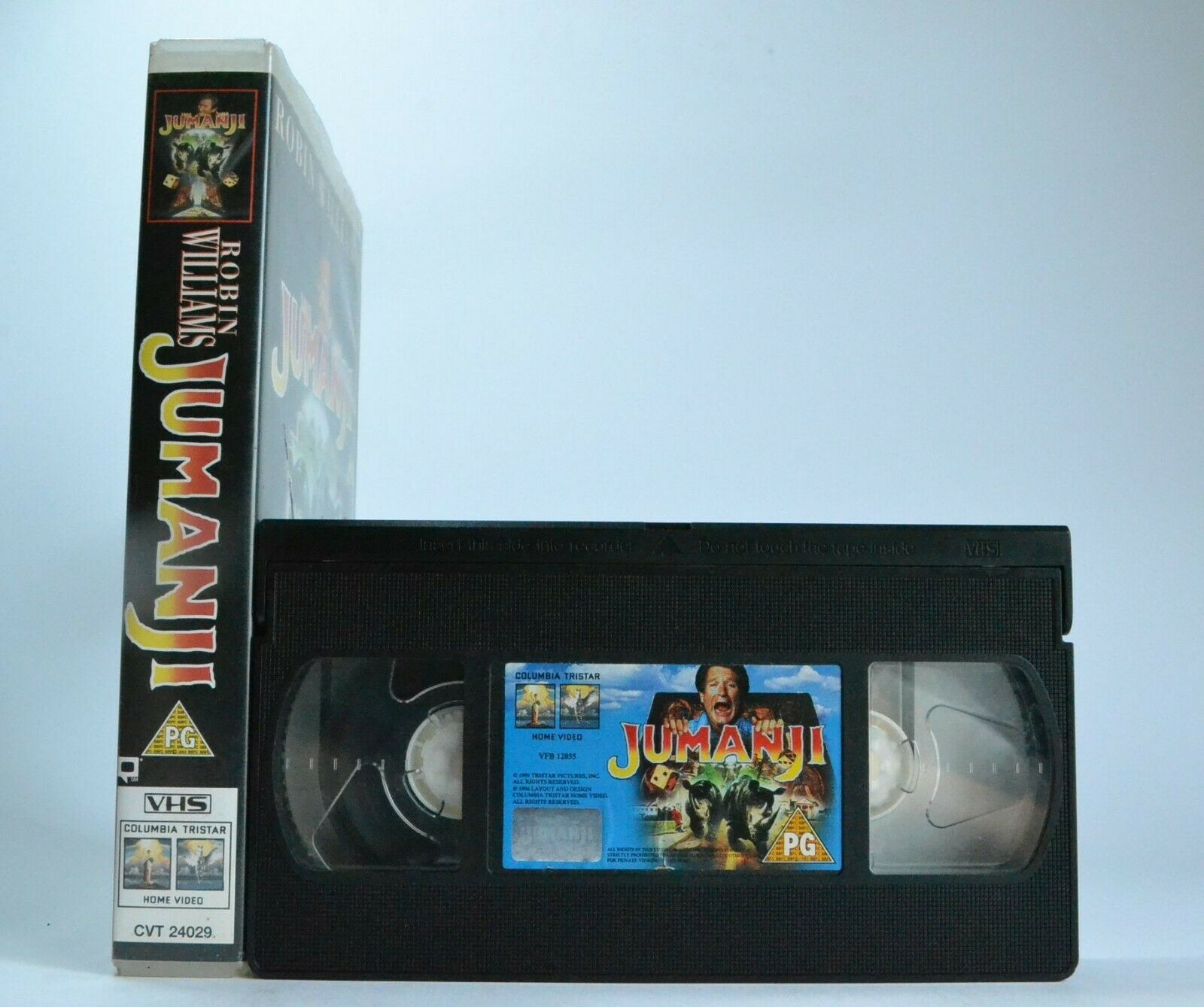 Jumanji (1995): Board Game Comedy Adventure - Large Box - Robin Williams - VHS-