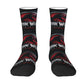 Jurassic Park Dinosaur Dress Socks - Fun Men's Unisex - Warm Comfortable 3D Printing Sci-Fi Fantasy Film Crew-7-Crew Socks-