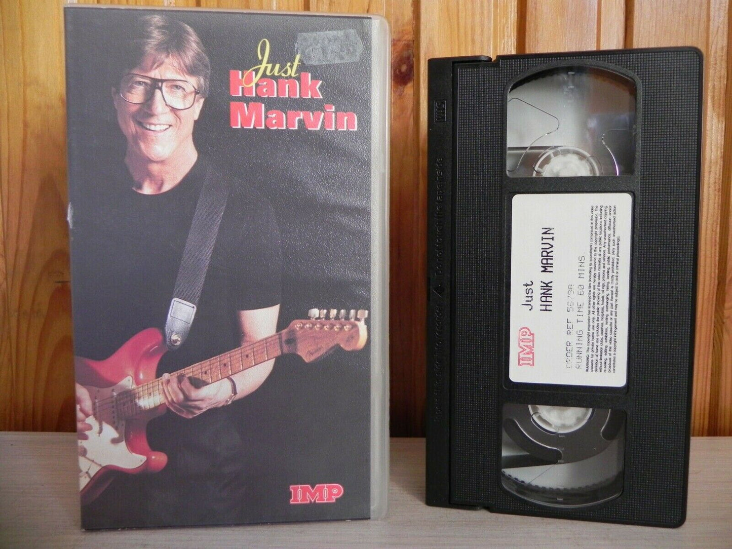 Just Hank Marvin: Learn Guitar/Advancement Secrets - Signature Echo Sound - VHS-