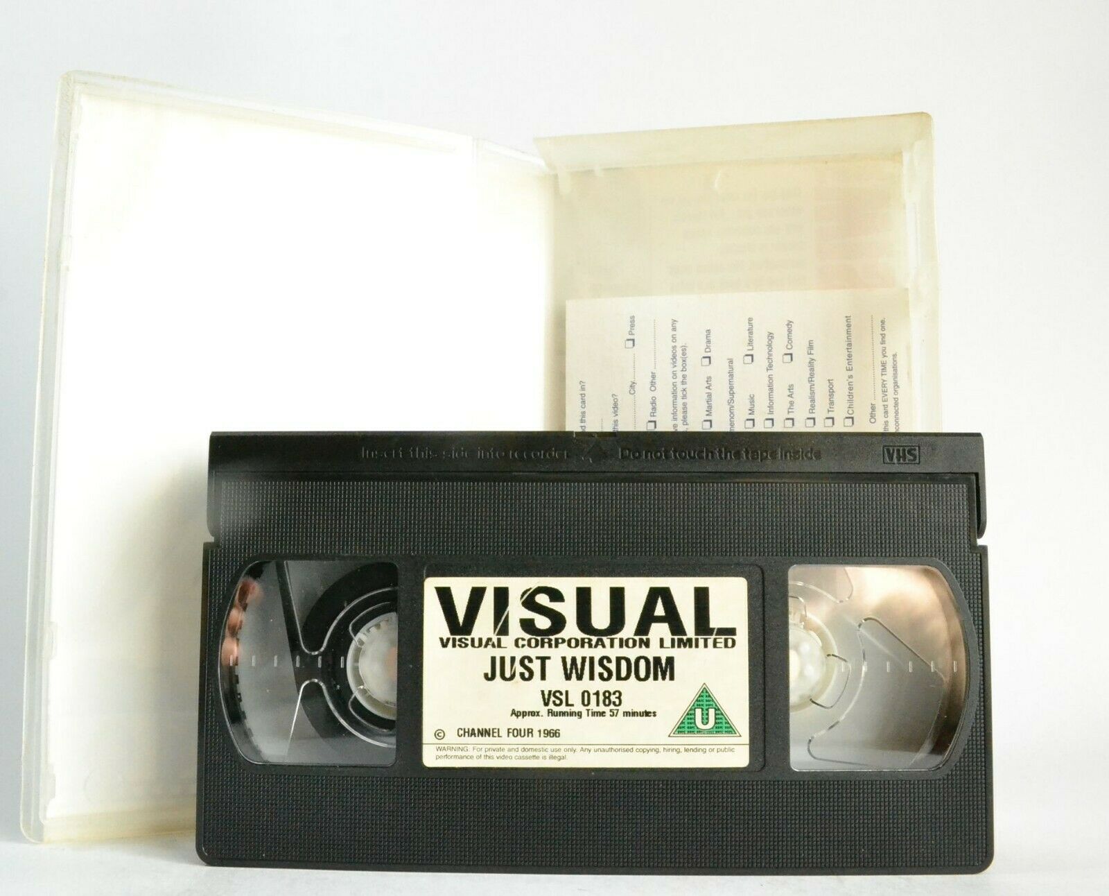 Just Wisdom [Norman Wisdom]: Compilation - Memory Lane - Classic Movies - VHS-