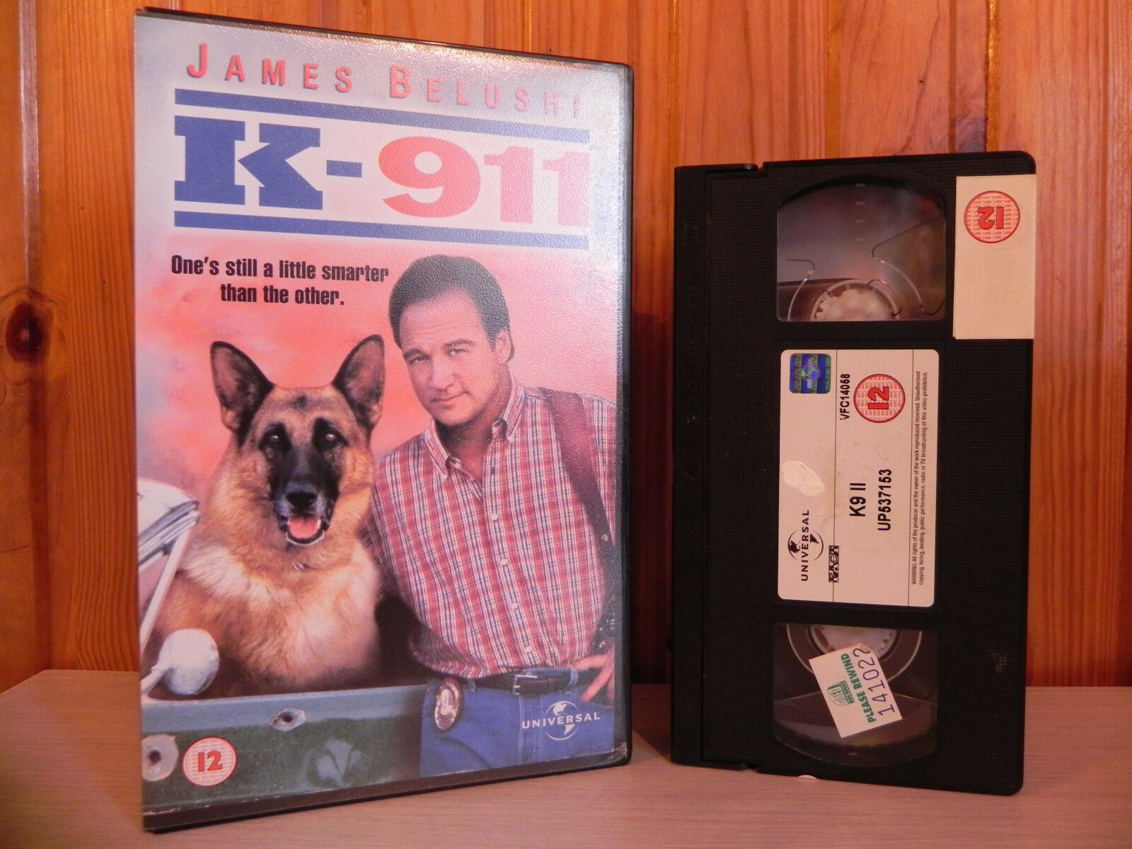 K-911 - Sequel To K-9 - James Belushi - Fast Action Comedy - Ex-Rental - VHS-