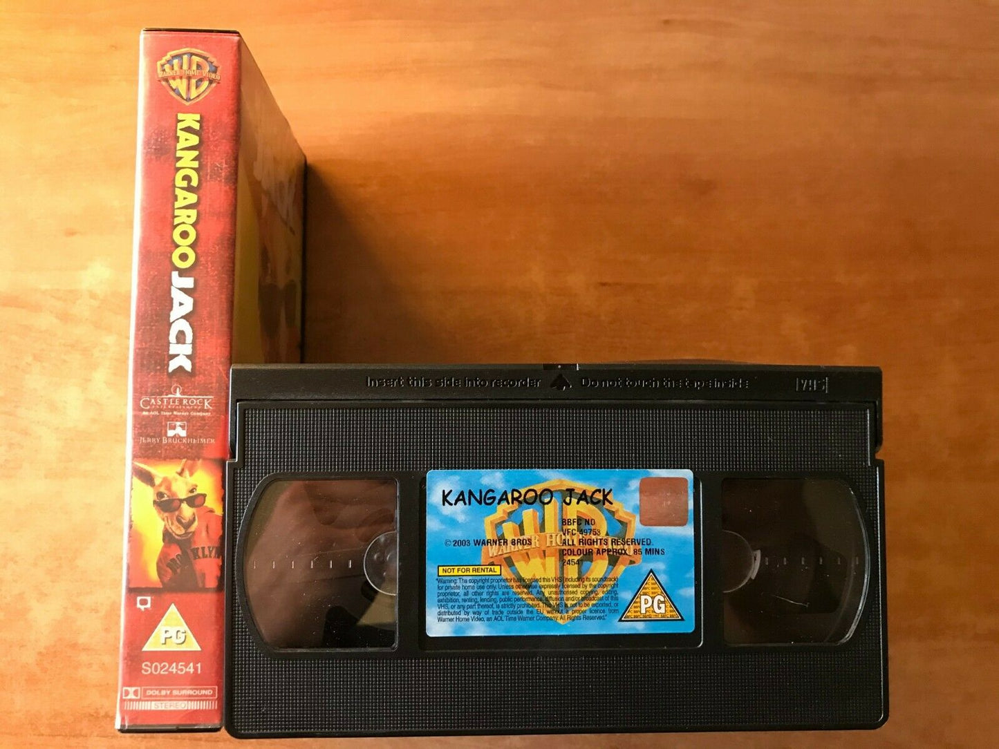 Kangaroo Jack (2003): Family Movie - Australian Adventures - Children's - VHS-