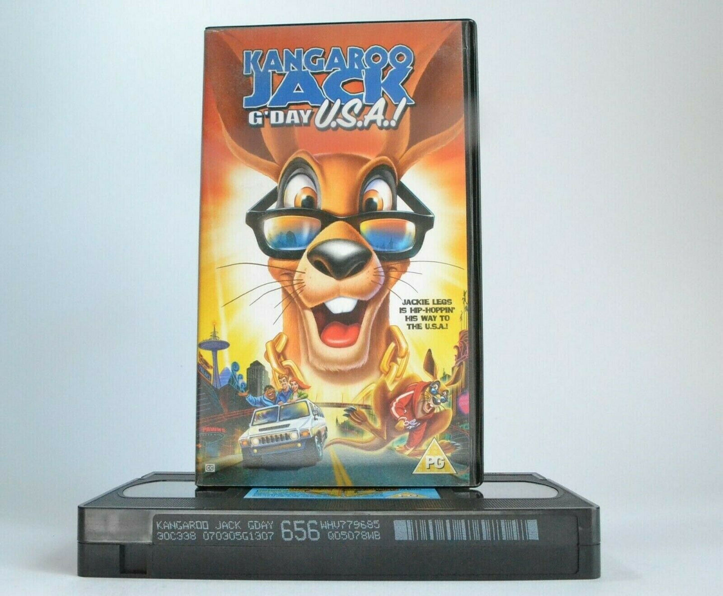 Kangaroo Jack: G-Day U.S.A. [Warner Bros] - Animated Adventures - Kids - Pal VHS-