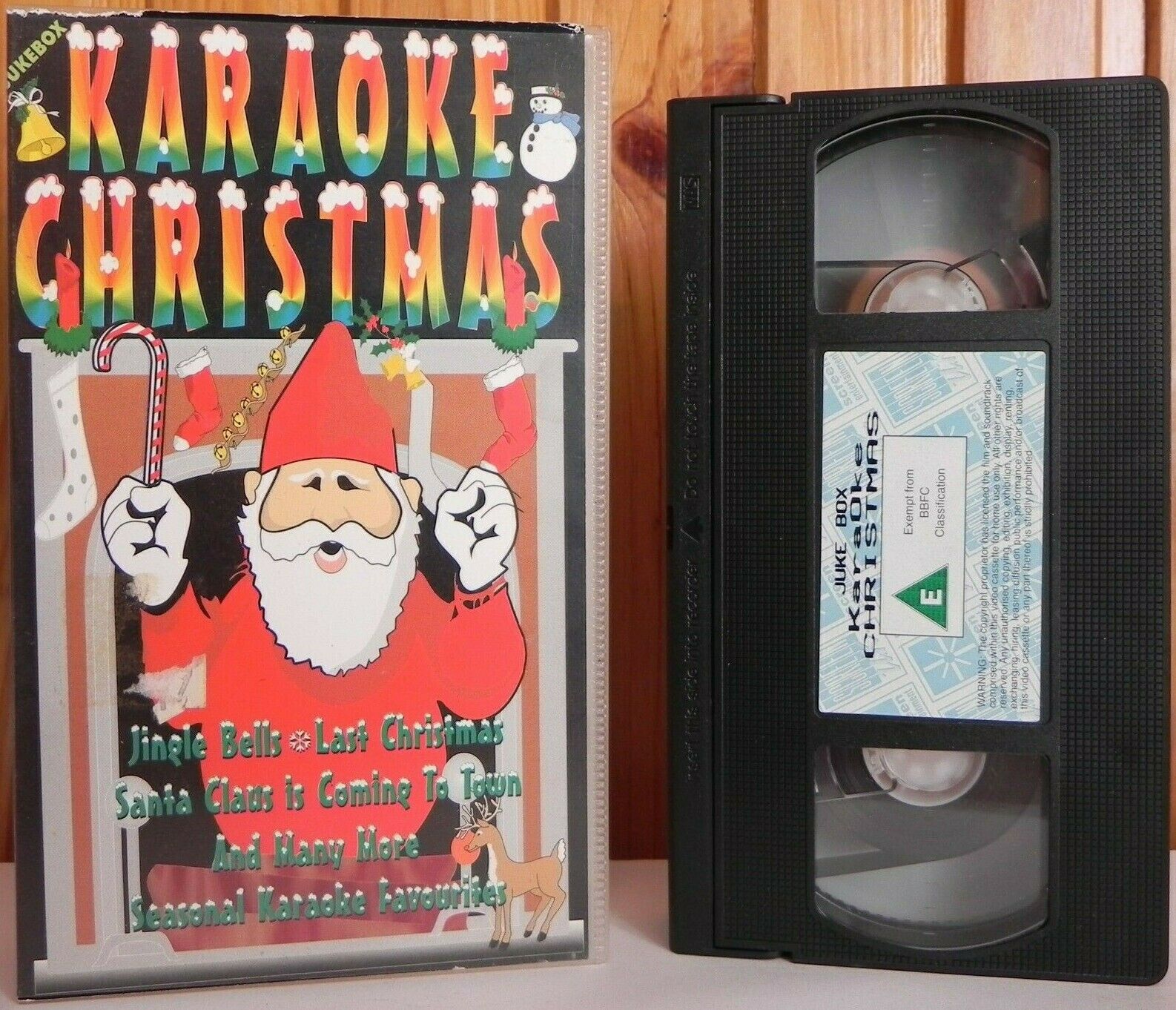 Karaoke Christmas - 16 Hits - Jingle Bells - Last Christmas - Silent Night - VHS-