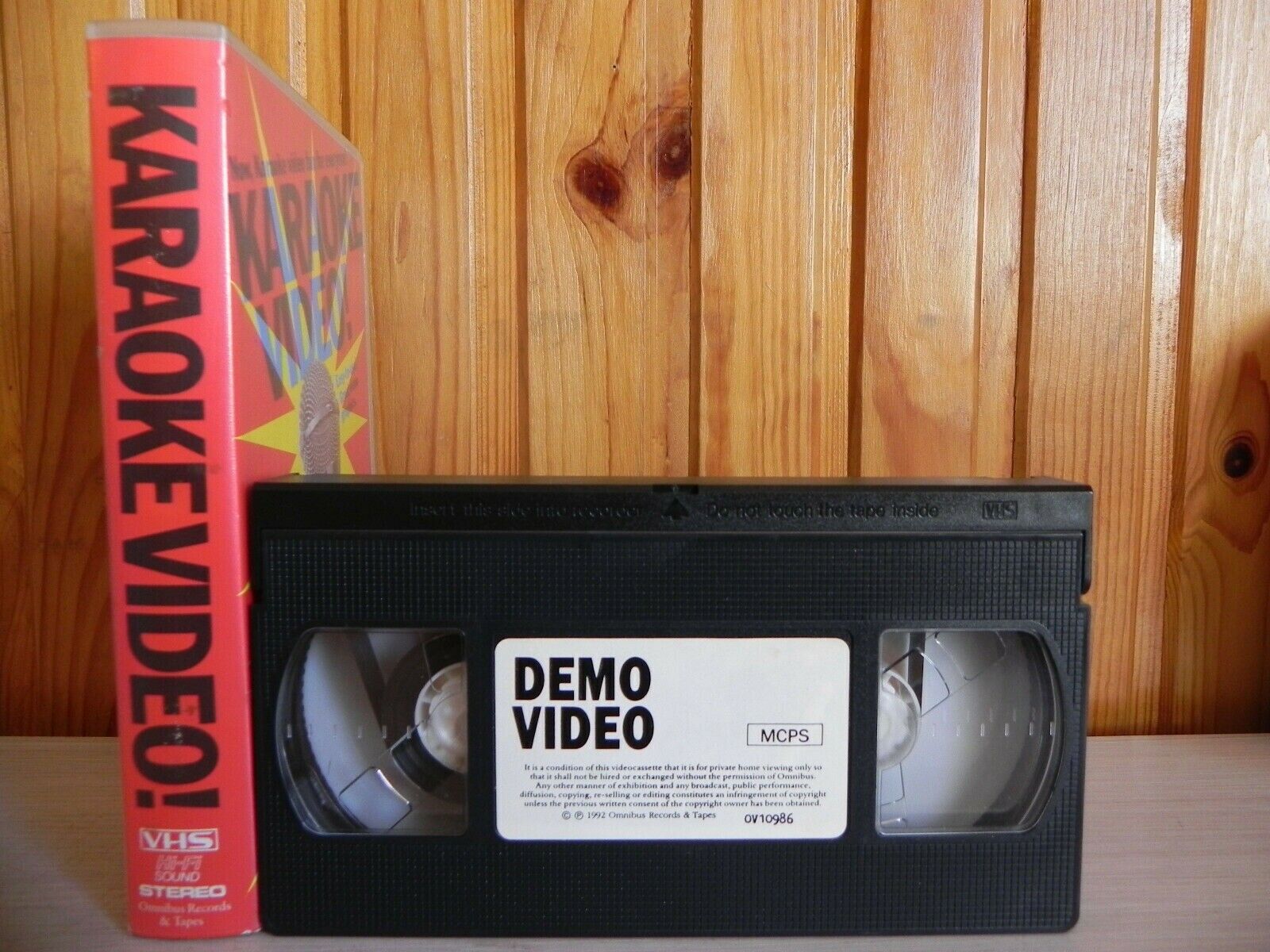 Karaoke Video! - Now, Karaoke Video Fun For Everyone - 6 Favourite Songs - VHS-