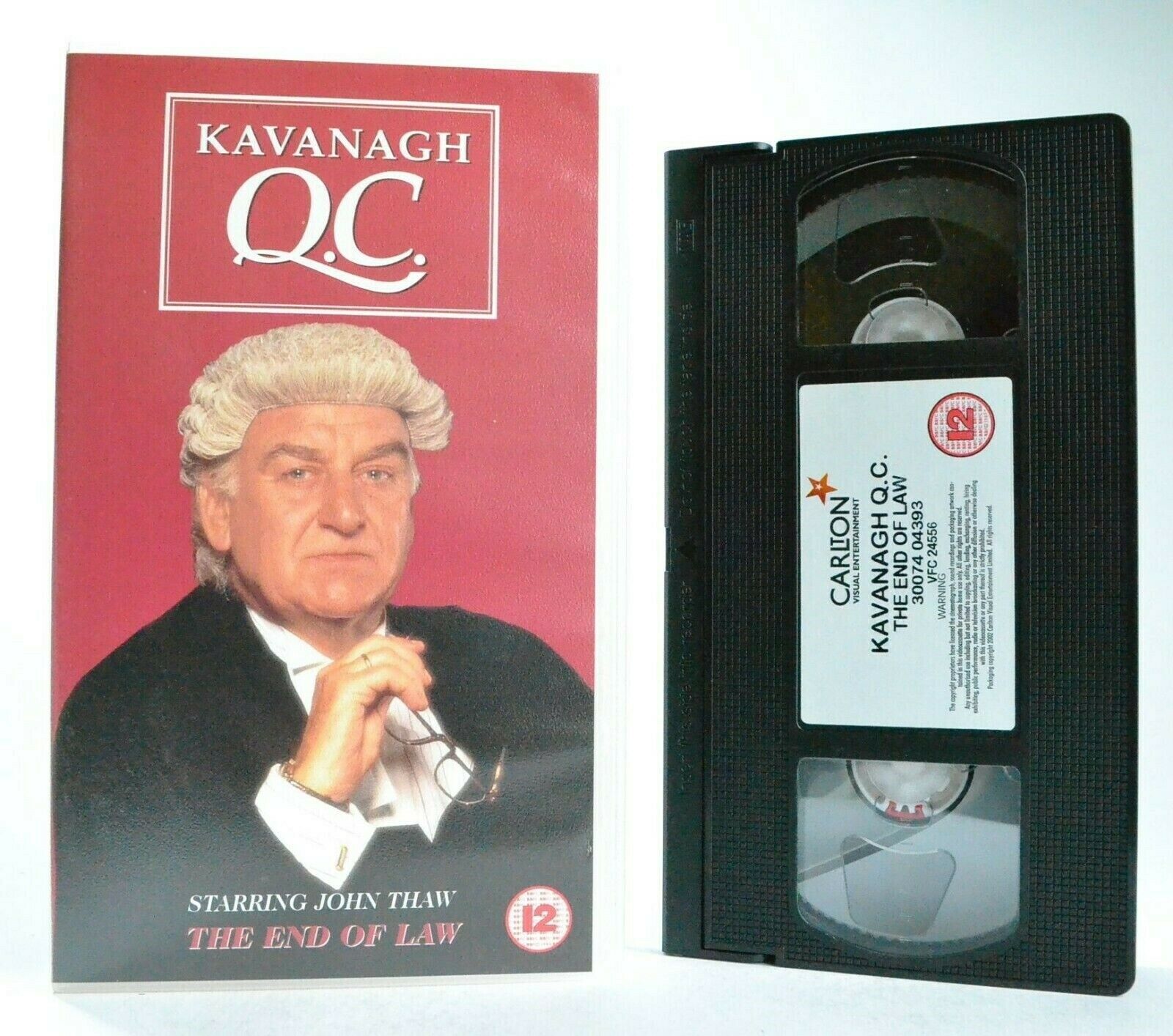 Kavanagh Q.C.: The End Of The Law - British TV Series - Courtroom Drama - VHS-