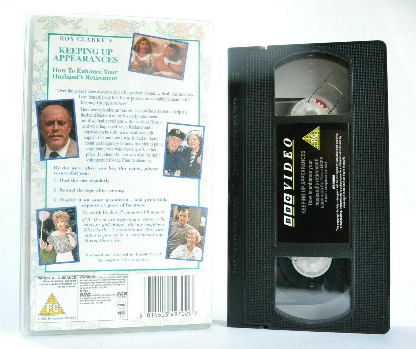 Keeping Up Apperances: By Roy Clarke - BBC Comedy Series - Hyacinth Bucket - VHS-