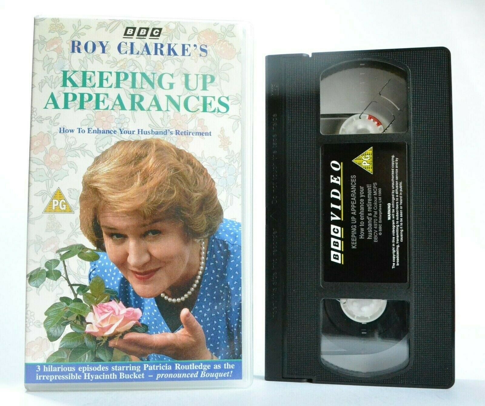 Keeping Up Apperances: By Roy Clarke - BBC Comedy Series - Hyacinth Bucket - VHS-