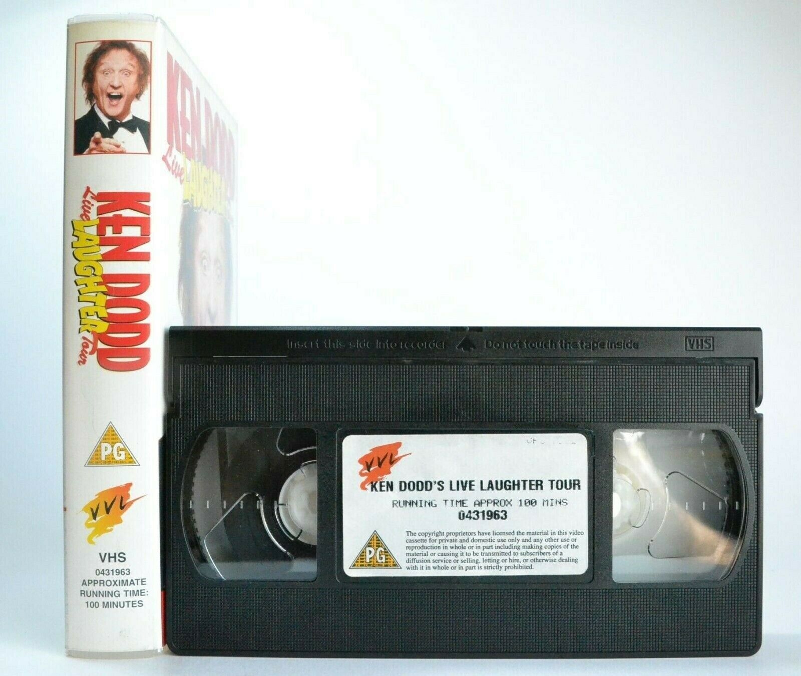 Ken Dodd: Live Laughter Tour - Stand-Up - Classic Comedy Routines - Pal VHS-