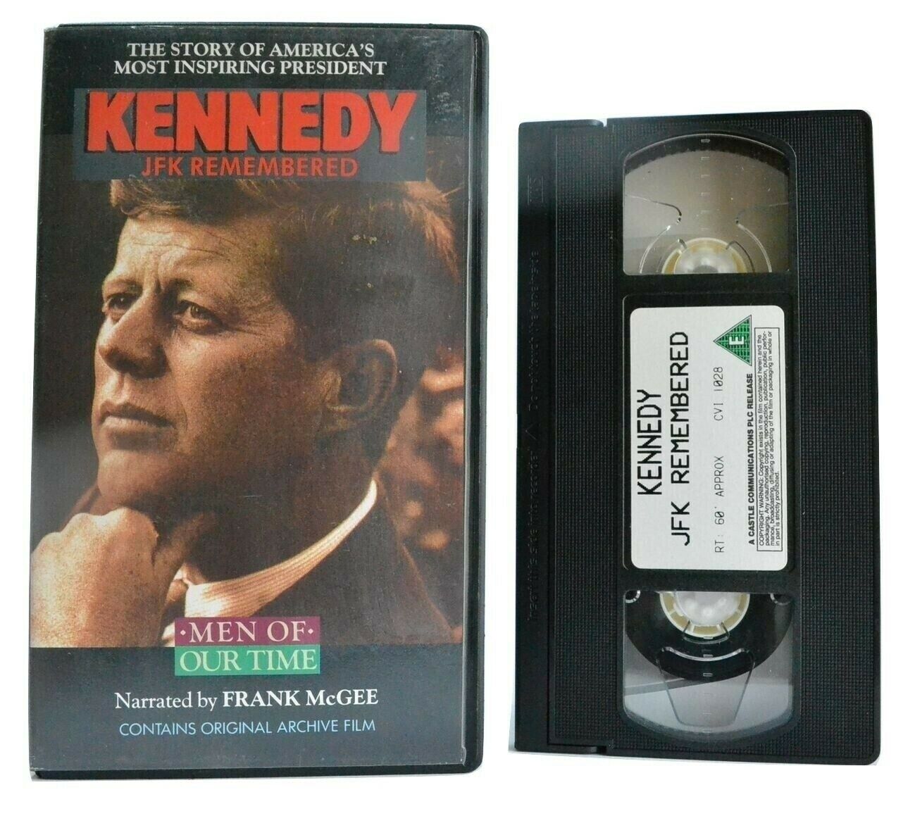 Kennedy: JFK Remembered - By Frank McGee - Documentary - John F Kennedy - VHS-