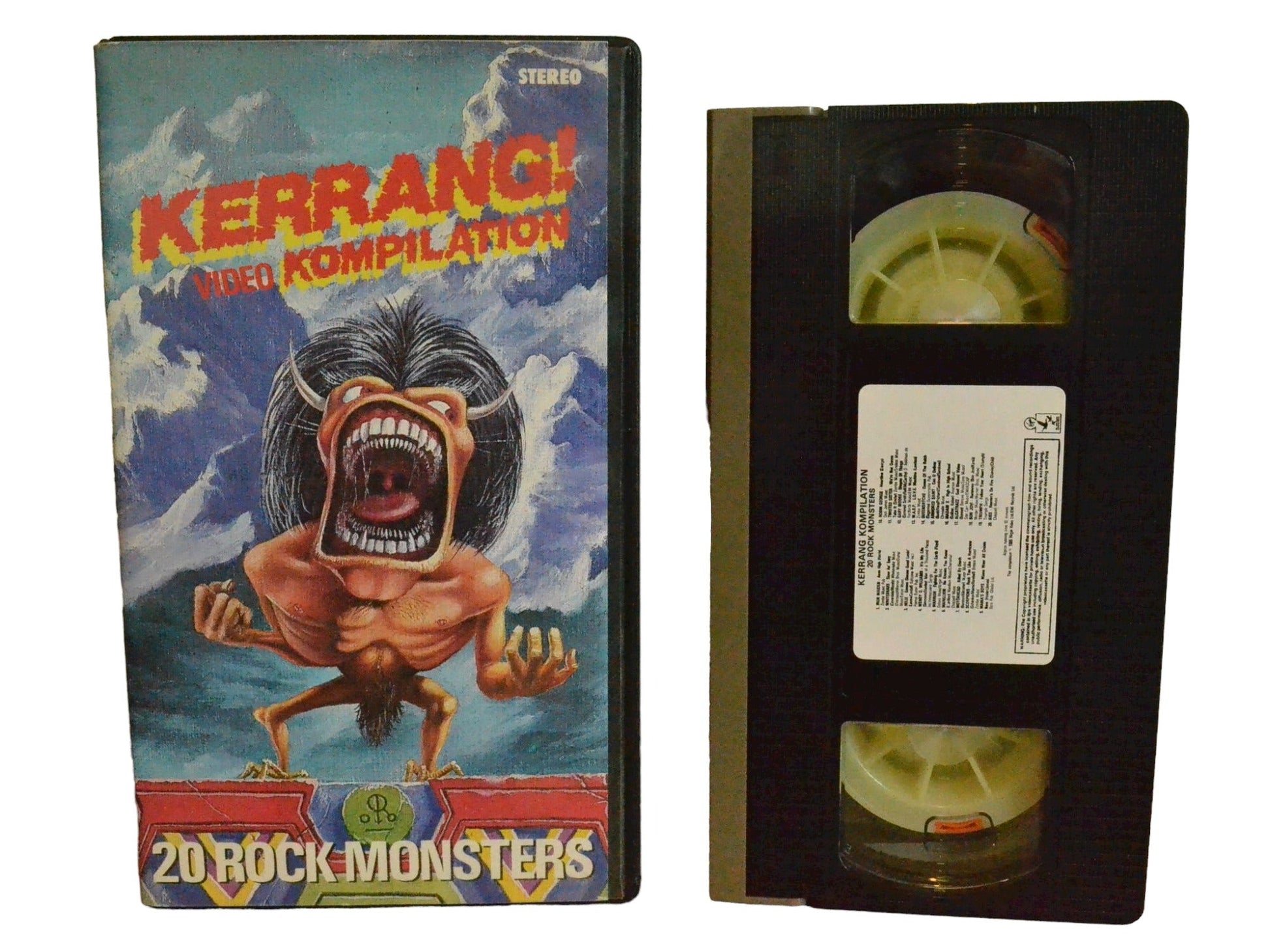 Kerrang! Video Kompilation (20 Rock Monsters) - Virgin Music Video - Music - PAL - VHS-