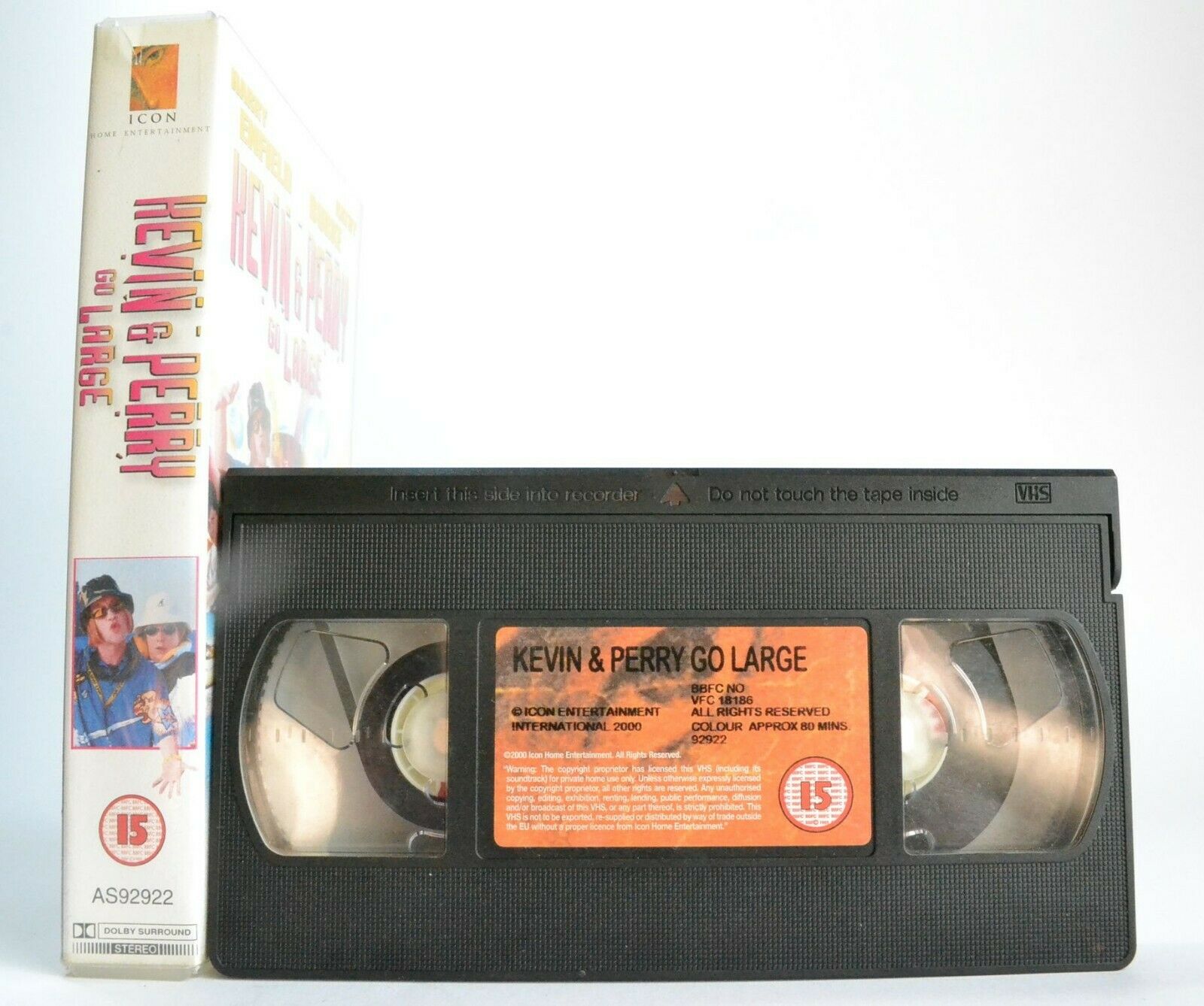 Kevin And Perry Go Large - Musical Comedy - Harry Enfield/Kathy Burke - Pal VHS-