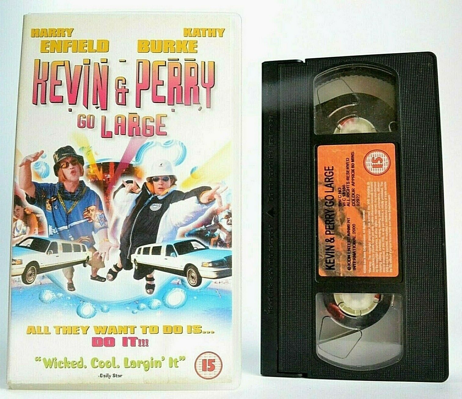 Kevin And Perry Go Large - Musical Comedy - Harry Enfield/Kathy Burke - Pal VHS-