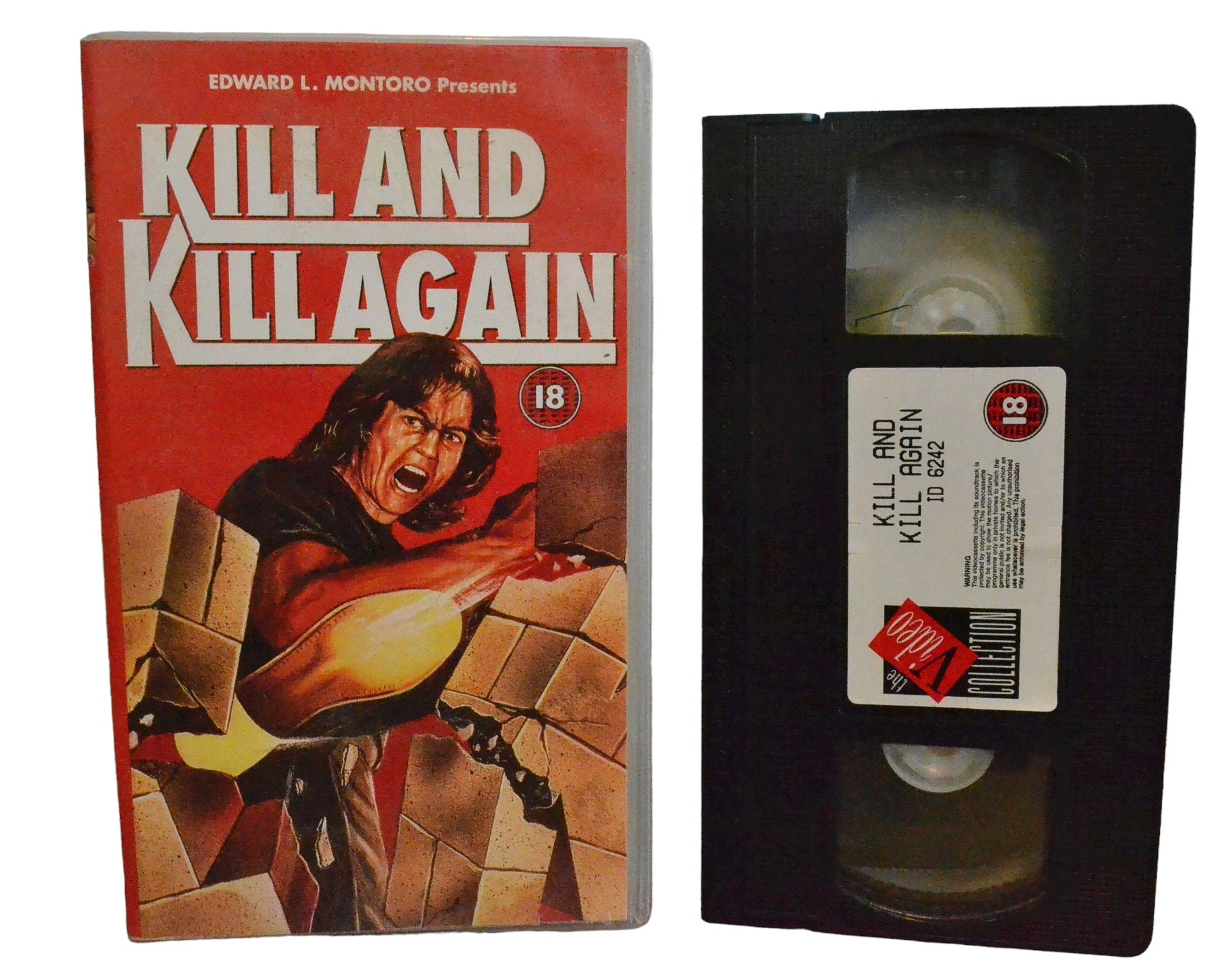 Kill And Kill Again - James Ryan - The Video Collection - Action - Pal - VHS-