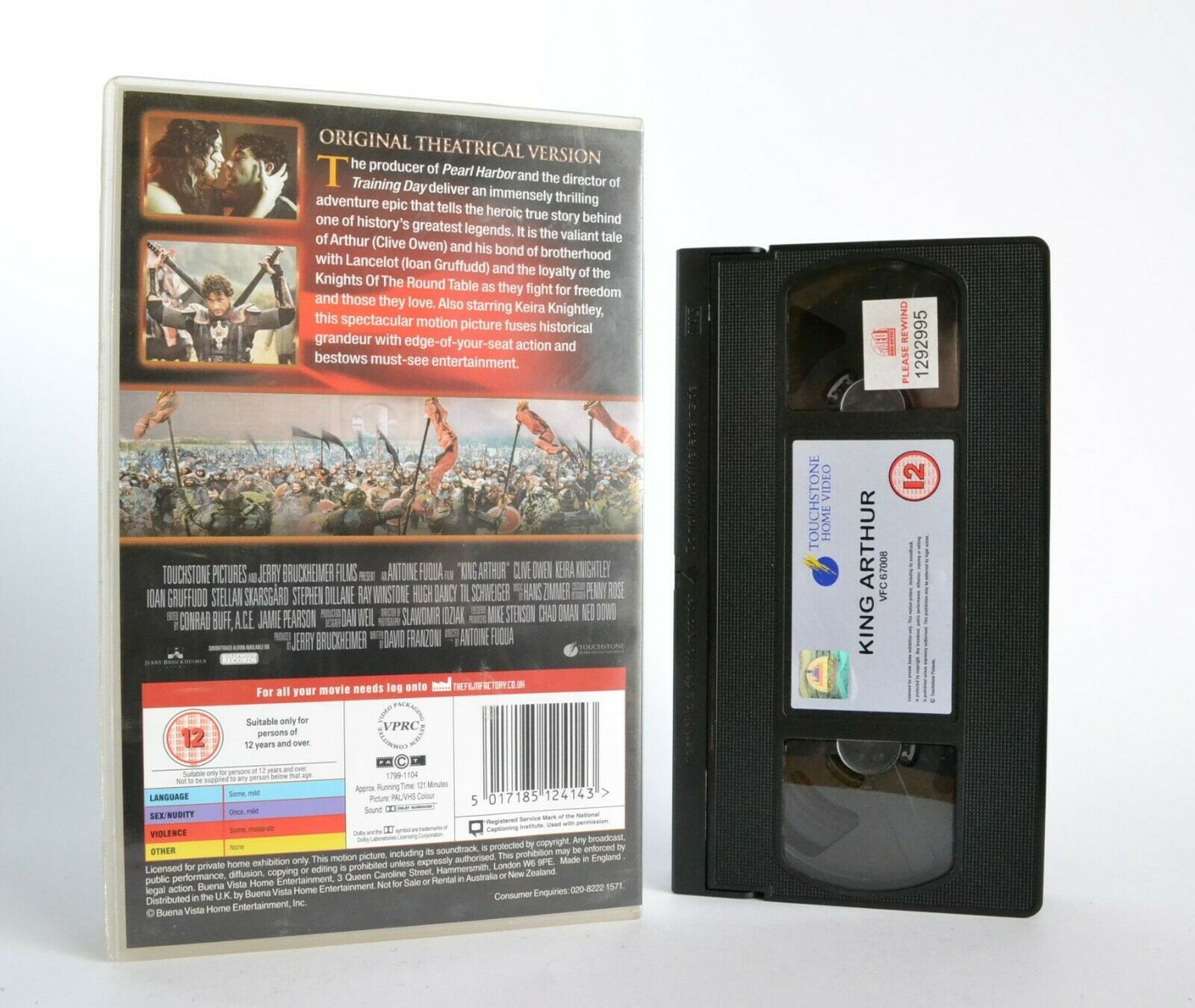 King Arthur: Adventure - Best Battle Scenes Ever - Large Box - Ex-Rental - VHS-