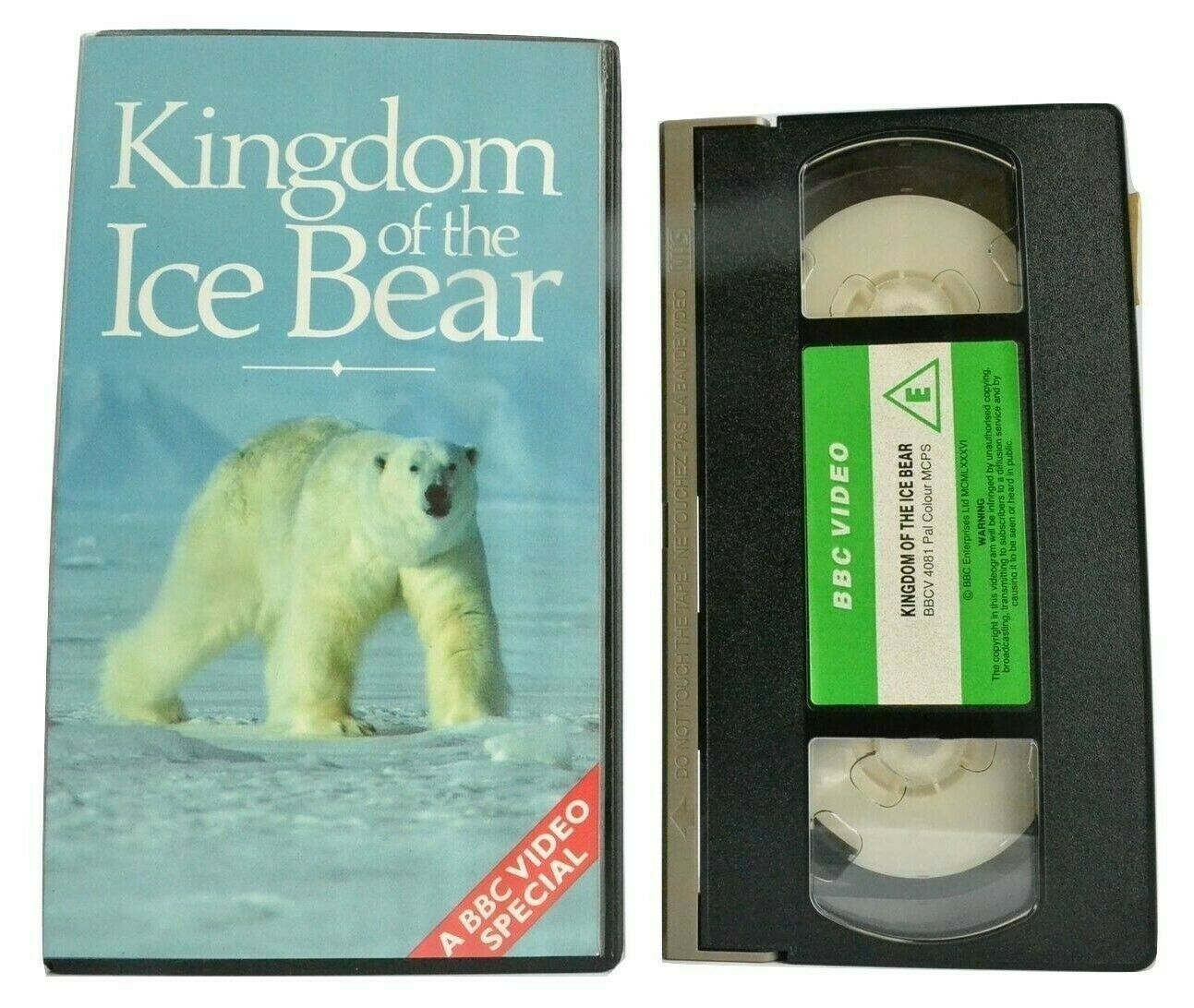 Kingdom Of The Ice Bear (BBC Video Special) - Arctic Wildlife - Polar Bear - VHS-