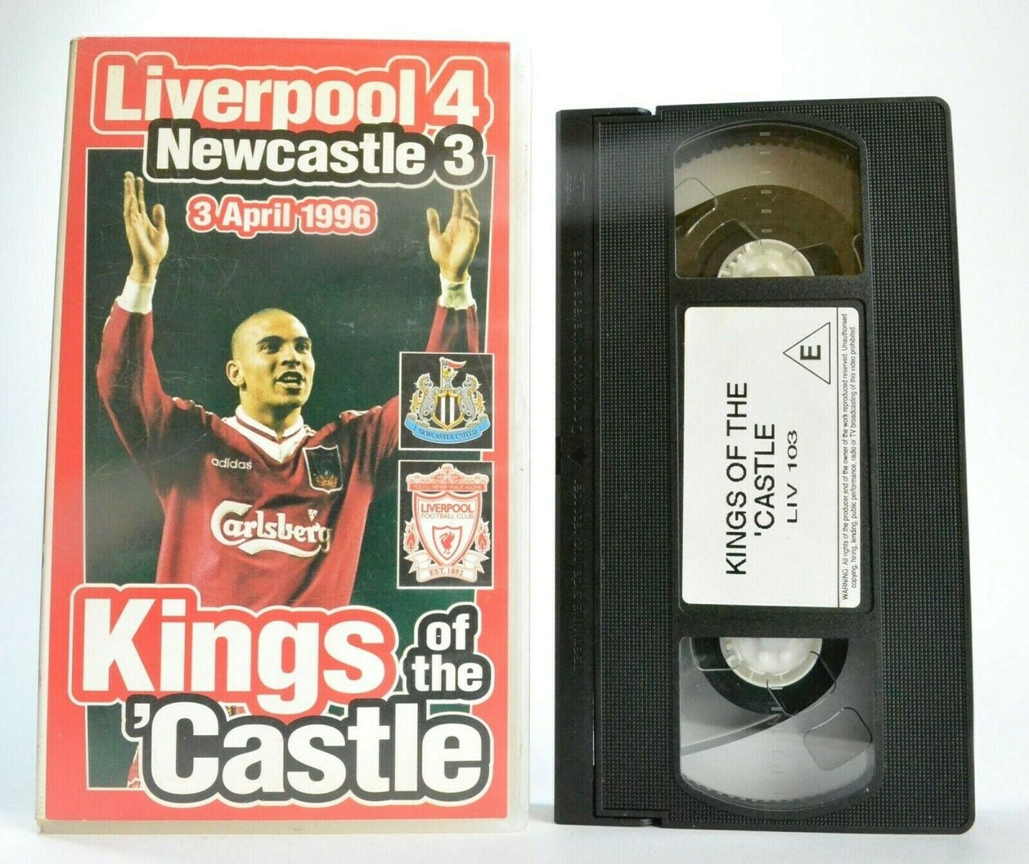 Kings Of The 'Castle [Liverpool Vs Newcastle] - [1996] - Football - Sports - VHS-