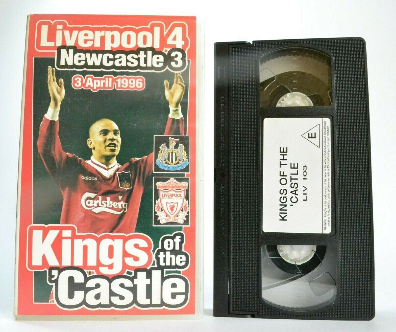 Kings Of The 'Castle [Liverpool Vs Newcastle] - [1996] - Football - Sports - VHS-