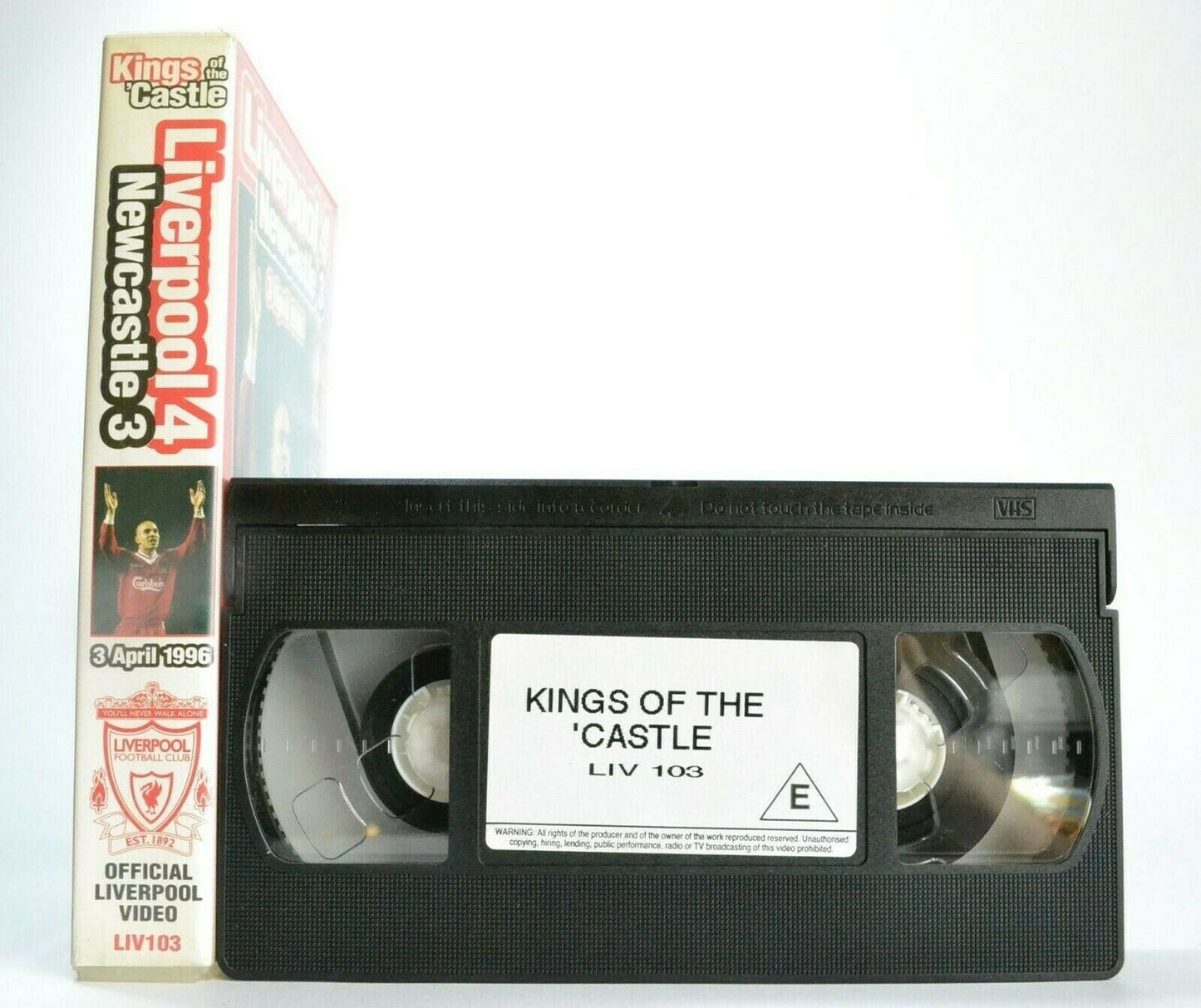 Kings Of The 'Castle [Liverpool Vs Newcastle] - [1996] - Football - Sports - VHS-