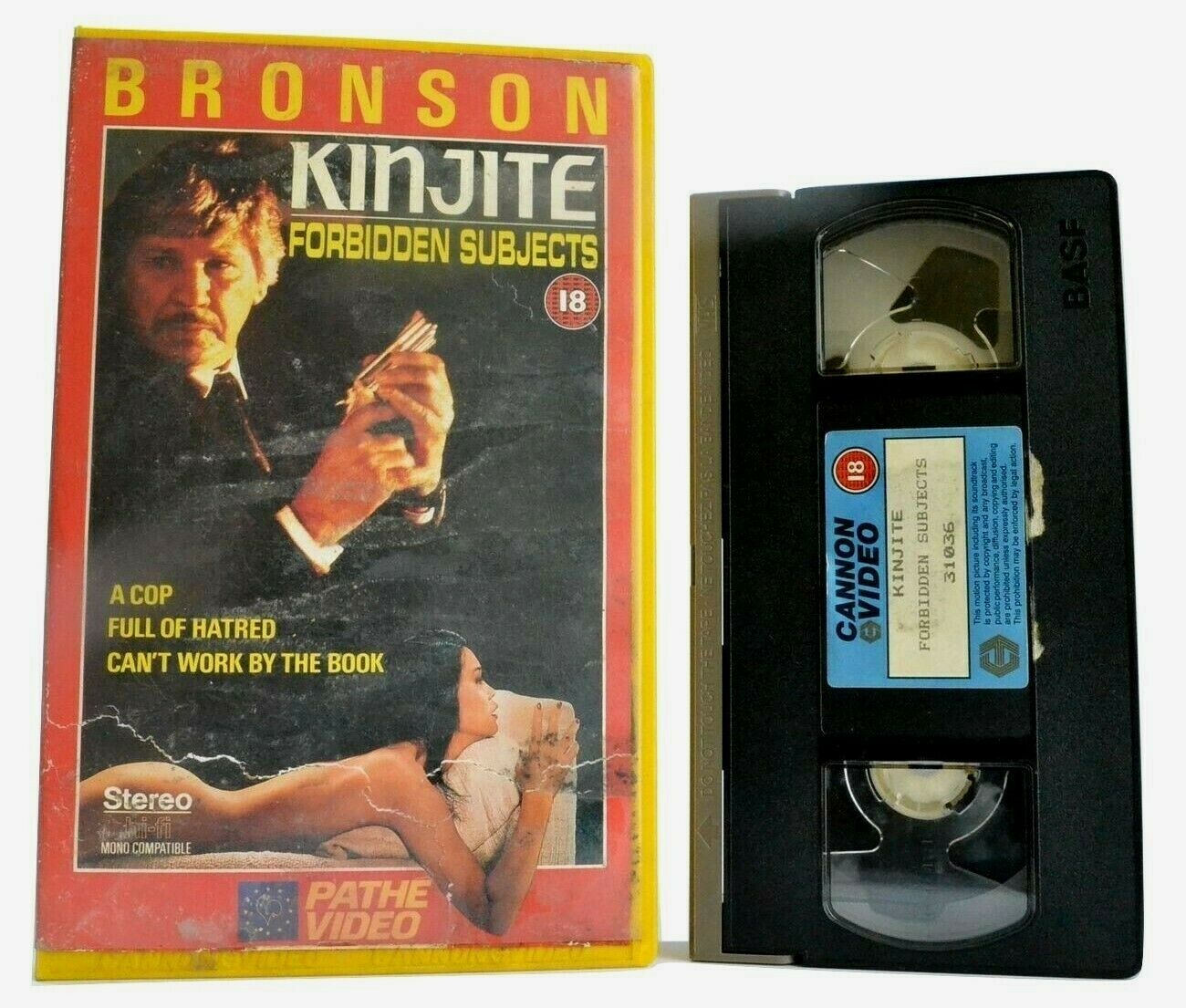 Kinjite: Forbidden Subjects (Pathe Video) - Action Thriller - C.Bronson - VHS-