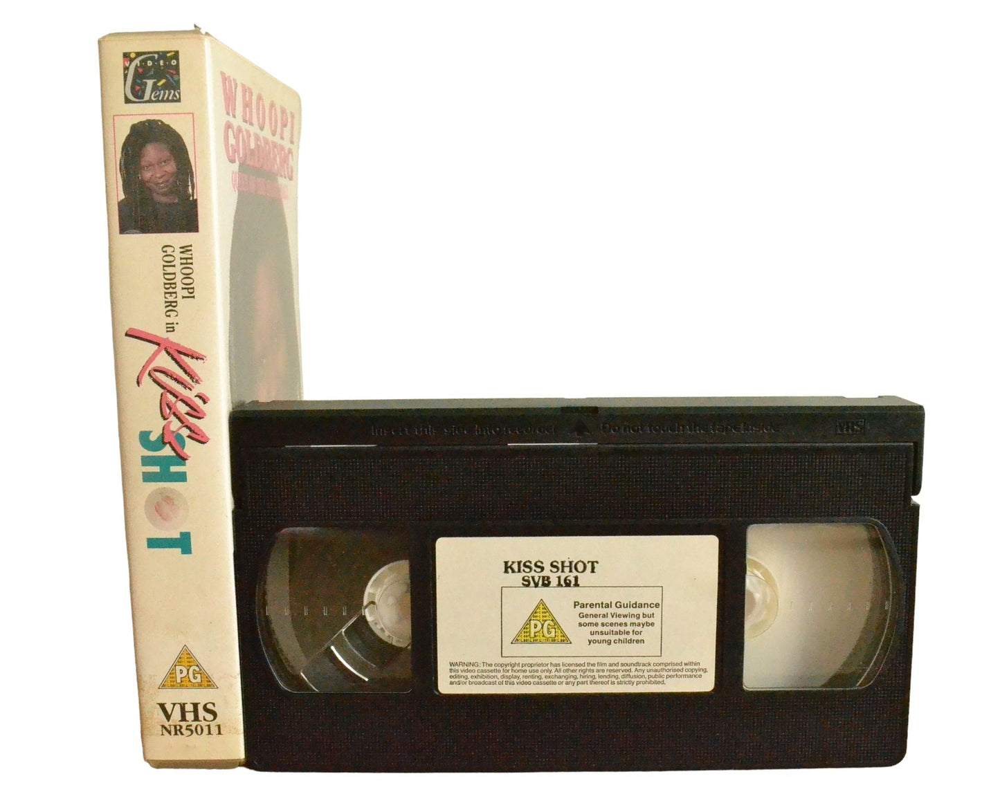 Kiss Shot - Whoopi Goldberg - Video Gems - NR5011 - Drama - Pal - VHS-