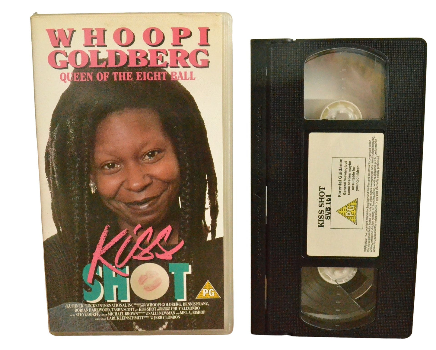 Kiss Shot - Whoopi Goldberg - Video Gems - NR5011 - Drama - Pal - VHS-