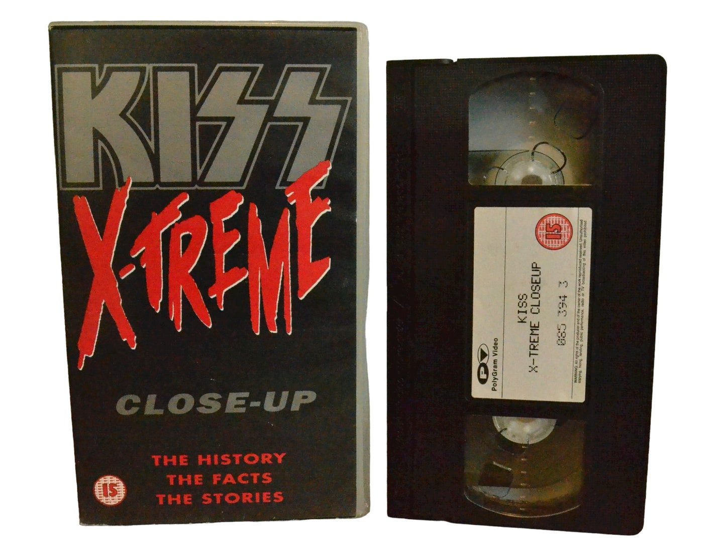 Kiss X-Treme Close-Up (The History, The Fact, The Stories) - Paul Stanley - Polygram VIdeo - Music - PAL - VHS-