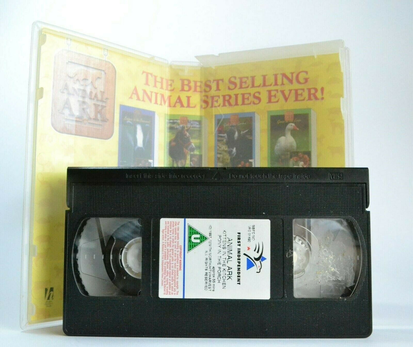 Kittens In The Kitchen/Pony In The Porch - Animal Ark - Children's - Pal VHS-