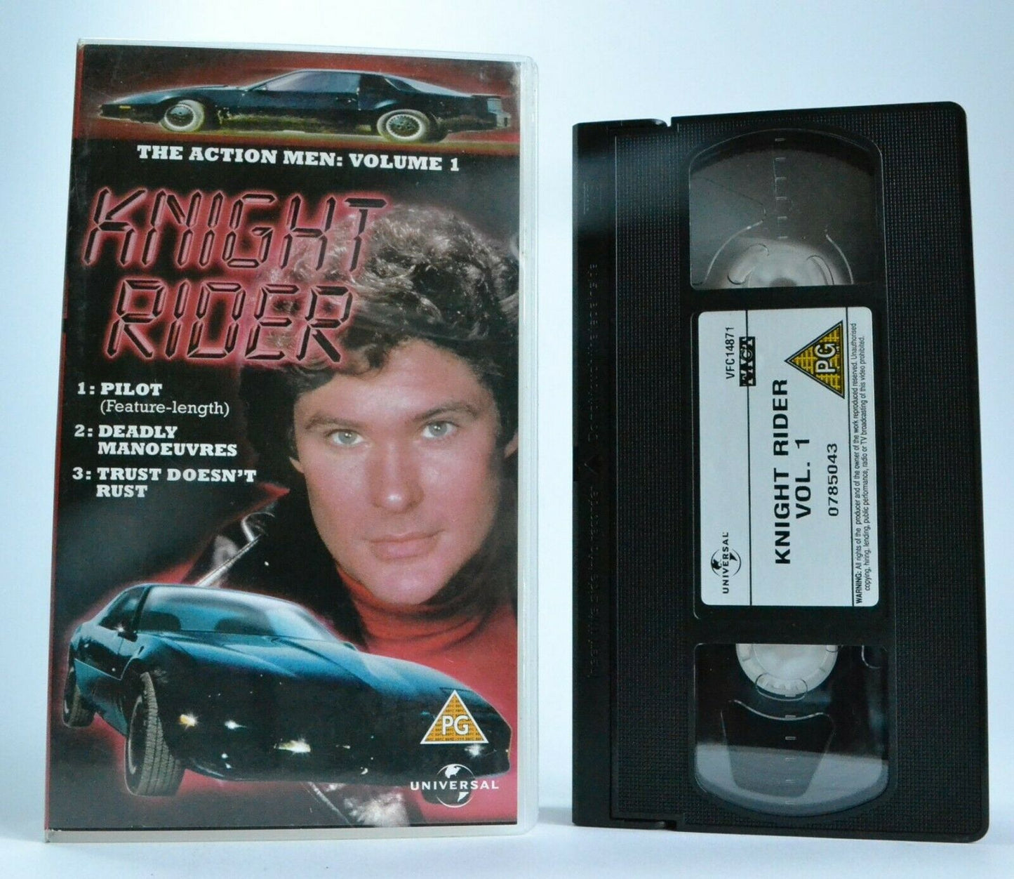 Knight Rider, Vol.1: Pilot (Ultimate 80's) T.V. Action - David Hasselhoff - VHS-