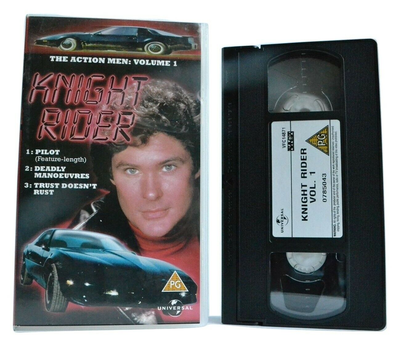 Knight Rider, Vol.1: Pilot (Ultimate 80's) T.V. Action - David Hasselhoff - VHS-