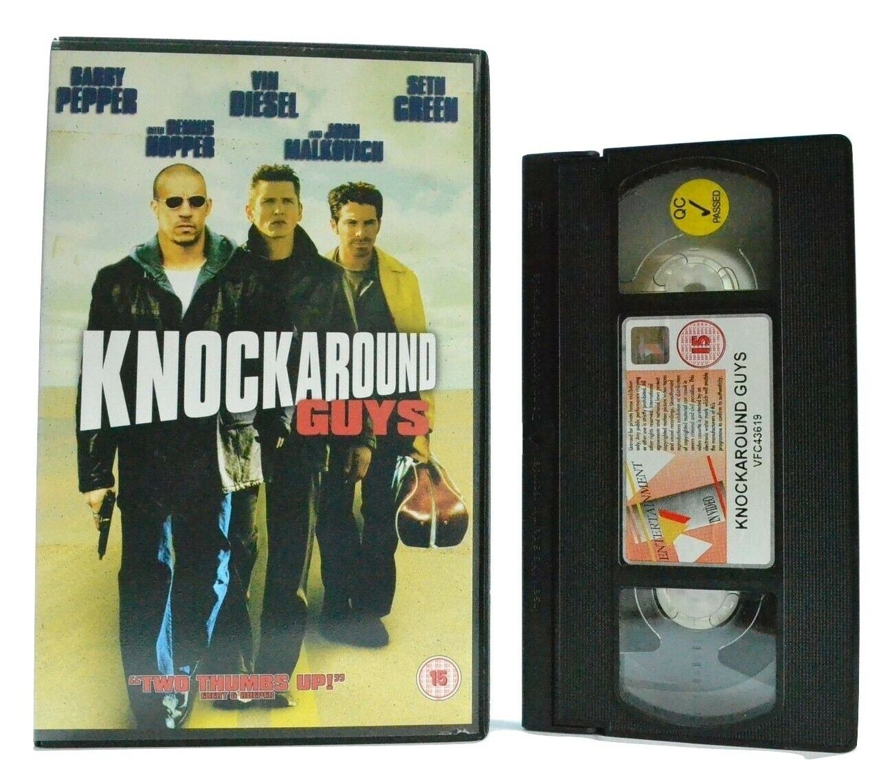 Knockaround Guys: Crime Drama (2001) - Large Box - John Malkovitch - Pal VHS-