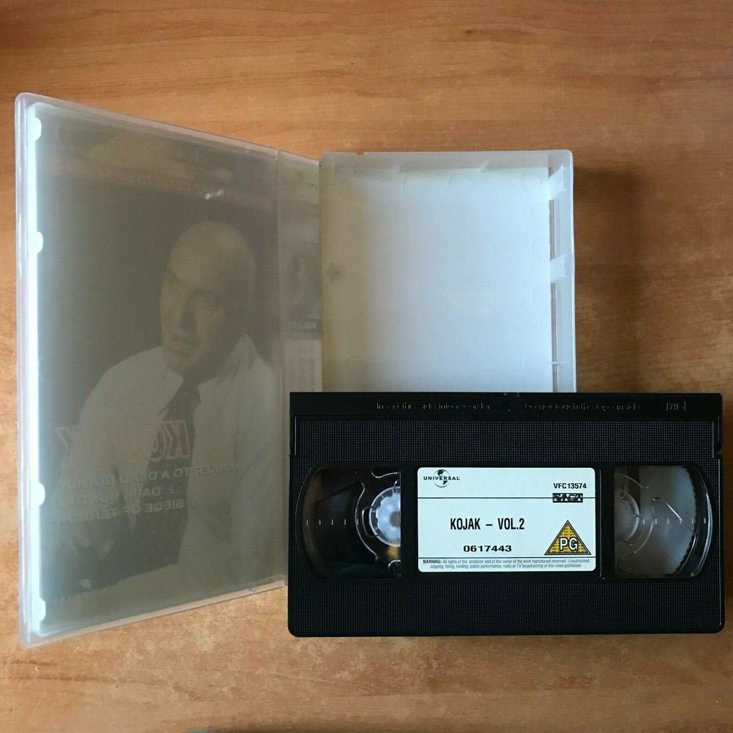 Kojak [Watching The Detectives Vol. 2]: "Dark Sunday" - Telly Savalas - Pal VHS-