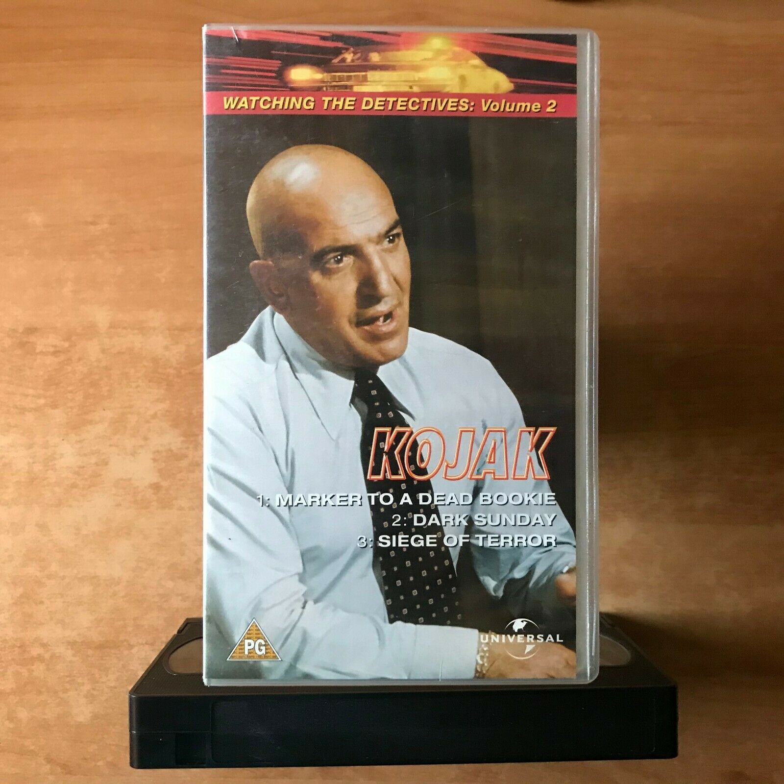 Kojak [Watching The Detectives Vol. 2]: "Dark Sunday" - Telly Savalas - Pal VHS-