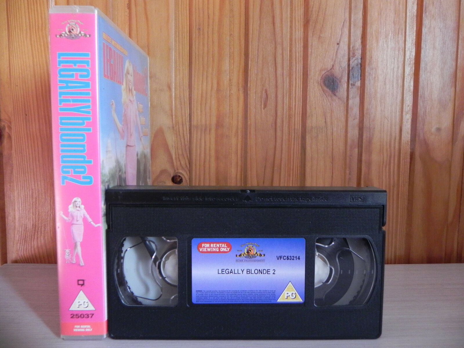 LEGALLY BLONDE 2 - Large box EX-RENTAL - Reese Witherspoon - Law Comedy - VHS-