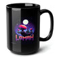 Lomah Black Mug (15oz) - classic arcade machines-15oz-