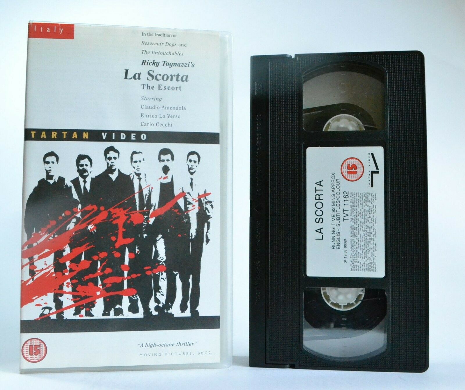 La Scorta (The Escort): A Ricky Tognazzi Film (1993) - Italian Crime Drama - VHS-