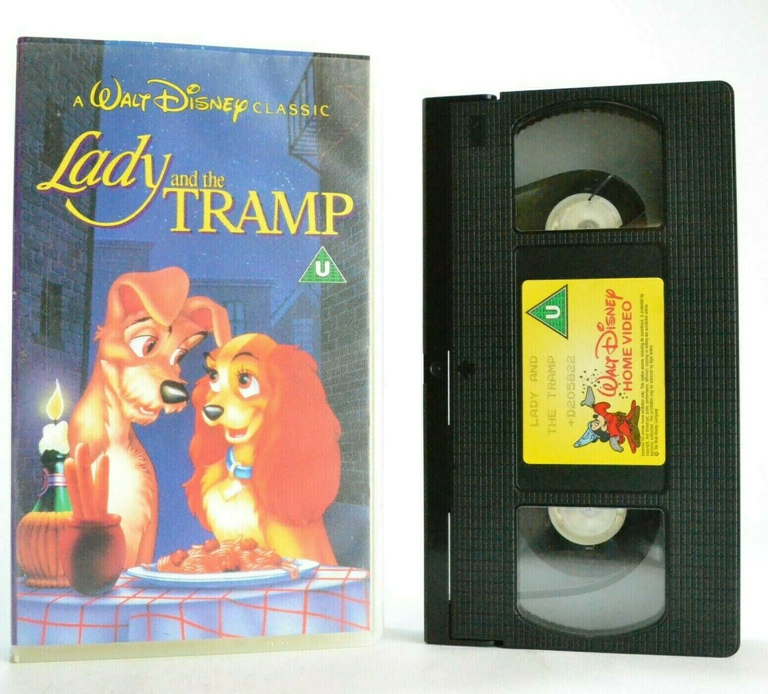 Lady And The Tramp (1955): Digitally Mastered - Walt Disney - Children's - VHS-