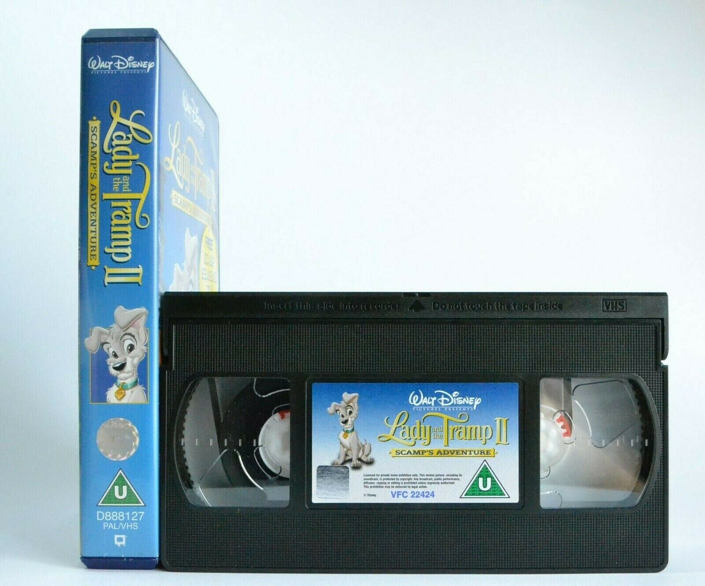 Lady And The Tramp 2: Scamp's Adventure - Walt Disney - Animated - Kids - VHS-