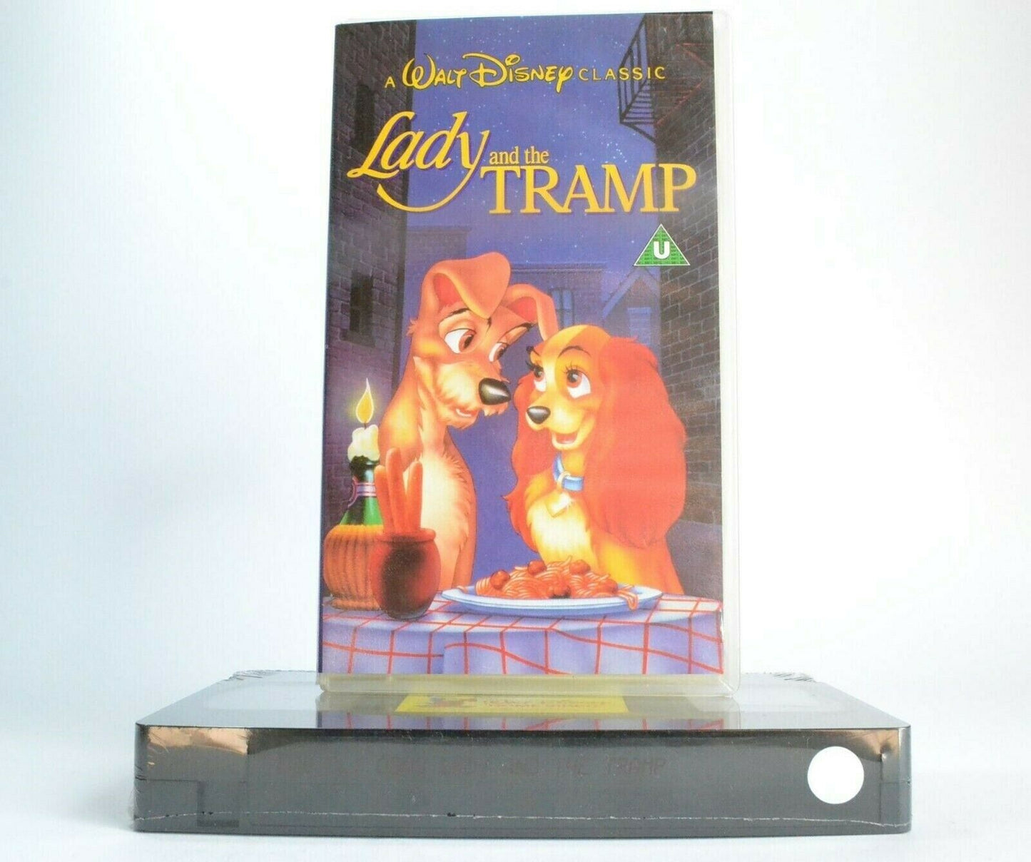 Lady And The Tramp -<Brand New Sealed>- Walt Disney - Animated - Kids - Pal VHS-