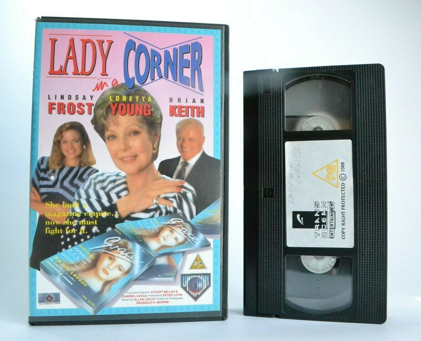 Lady In A Corner: (1989) TV Movie - Drama - Large Box - Lindsay Frost - Pal VHS-