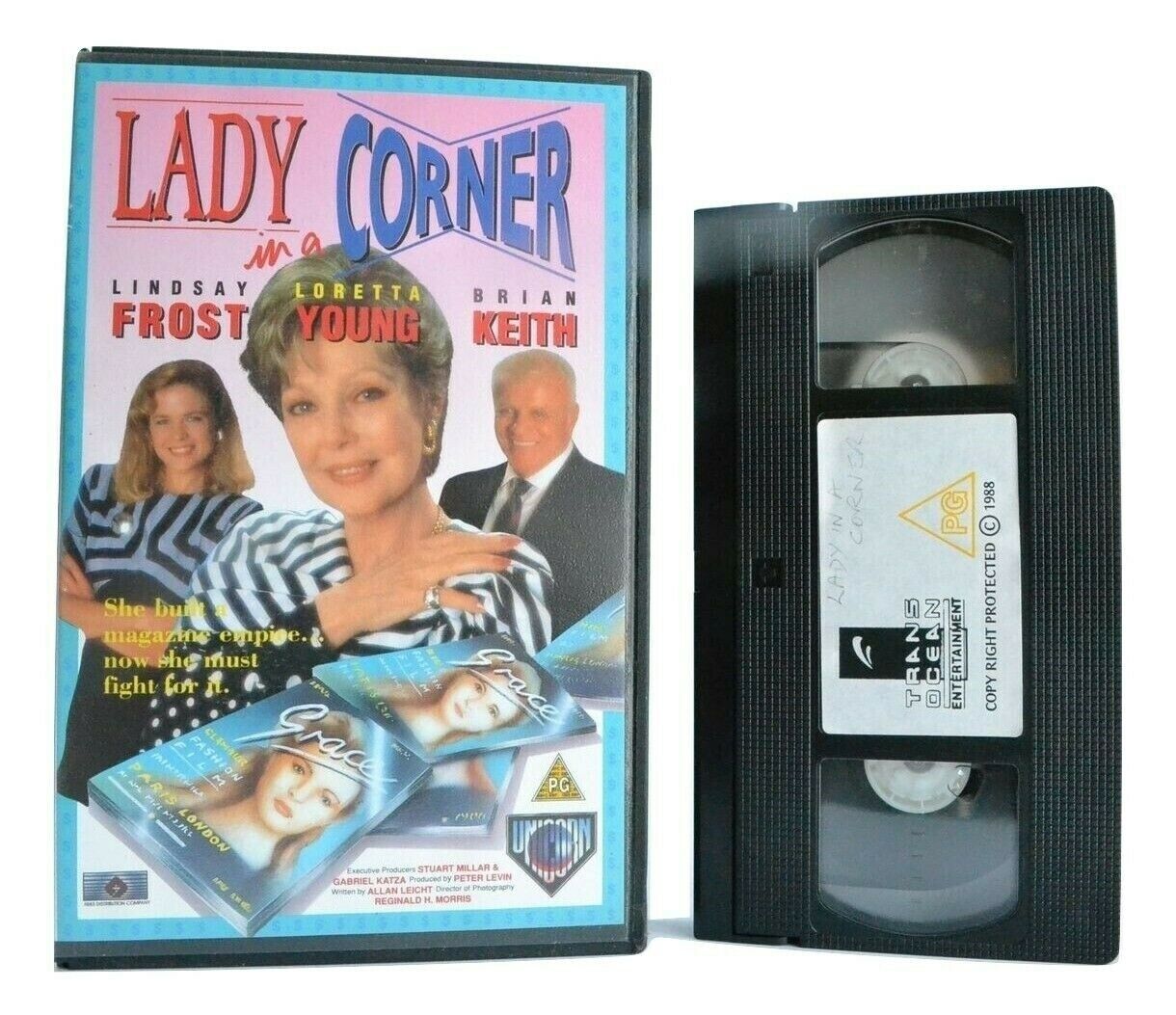 Lady In A Corner: (1989) TV Movie - Drama - Large Box - Lindsay Frost - Pal VHS-