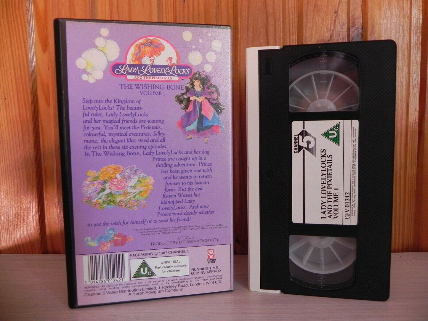 Lady Lovely Locks And The Pixietails - Volume 1 - The Wishing Bone - 01242 VHS-