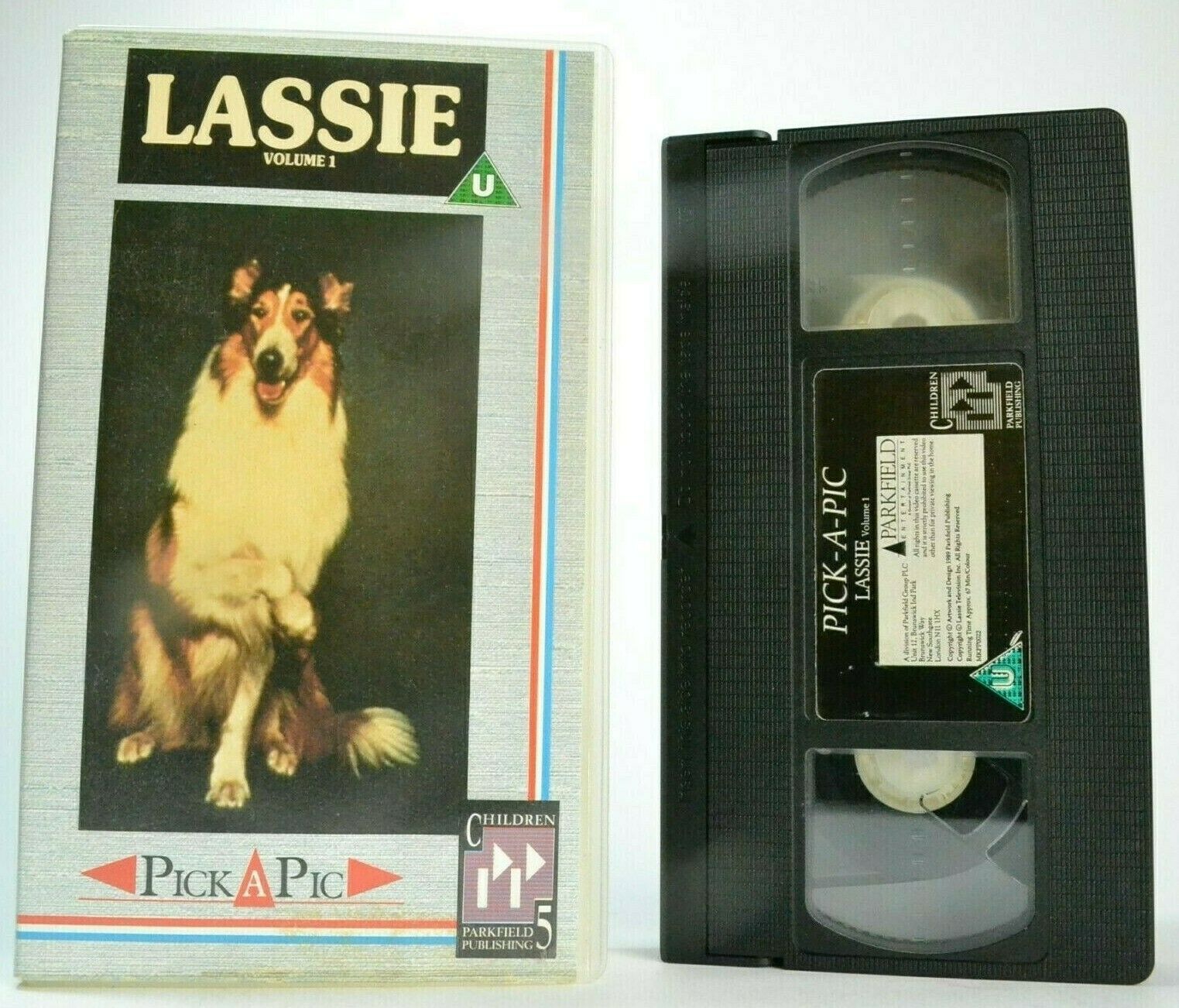 Lassie (Vol.1): 'Charlie Banana' [Parkfield] TV Series - Family Adventure - VHS-