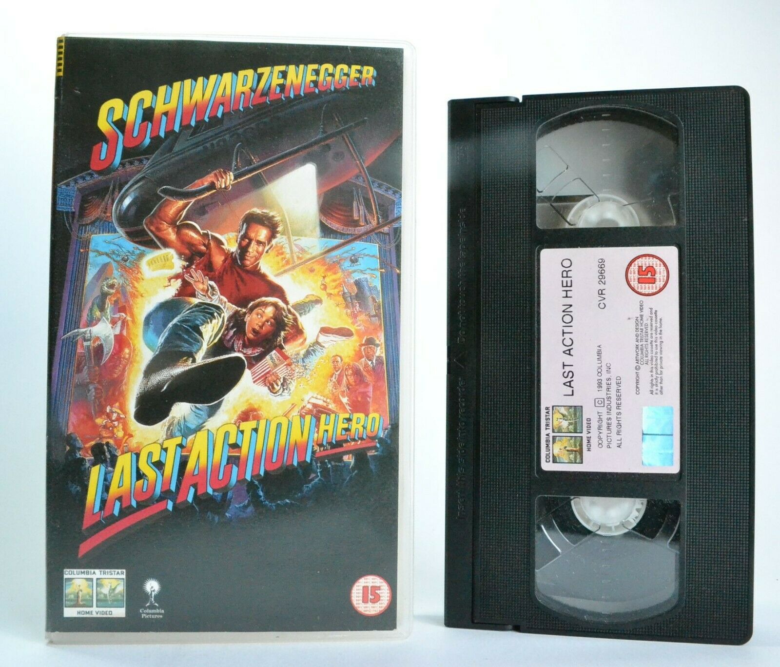 Last Action Hero (1993): Action Movies Parody - Arnold Schwarzenegger - Pal VHS-