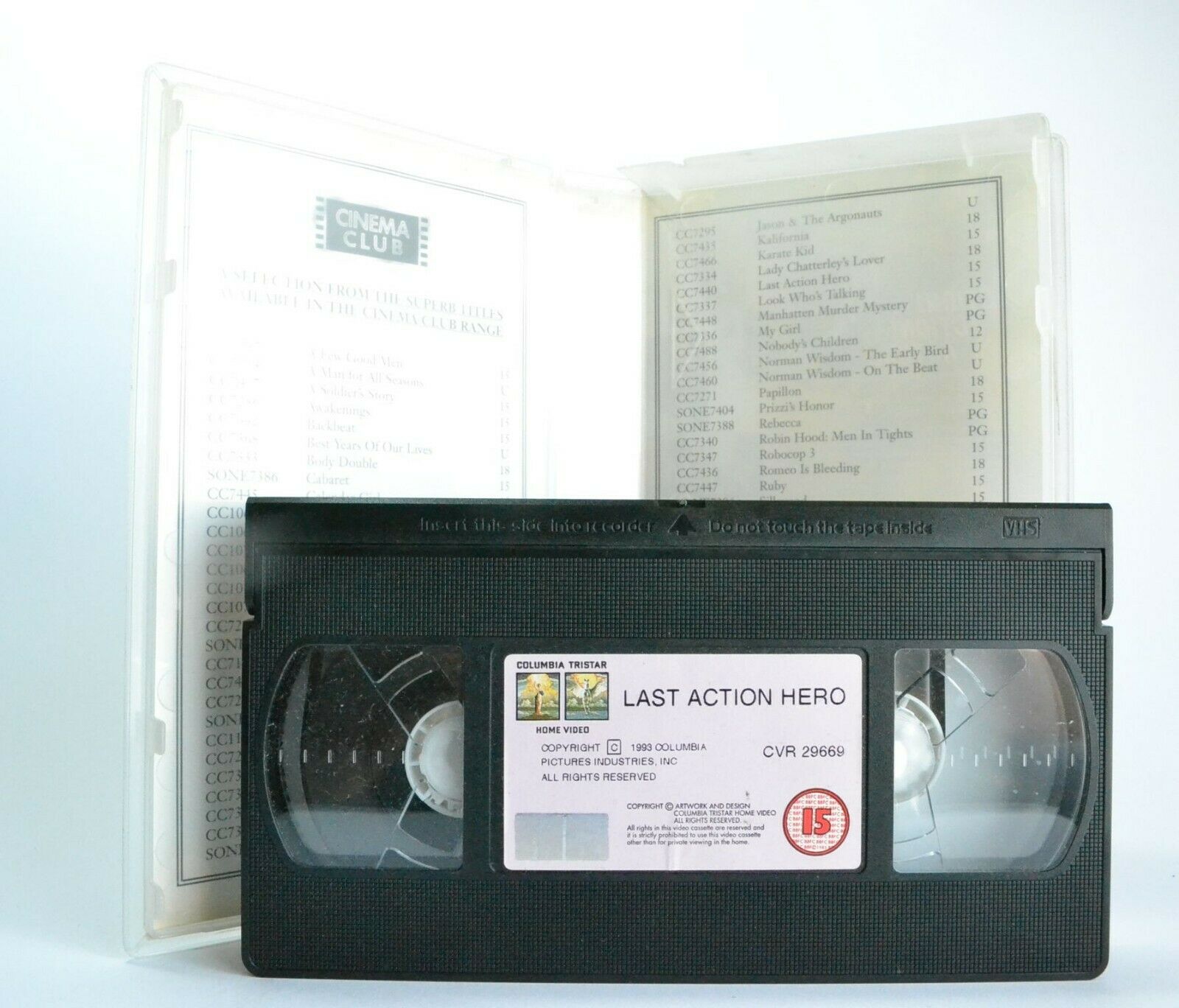 Last Action Hero (1993): Action Movies Parody - Arnold Schwarzenegger - Pal VHS-