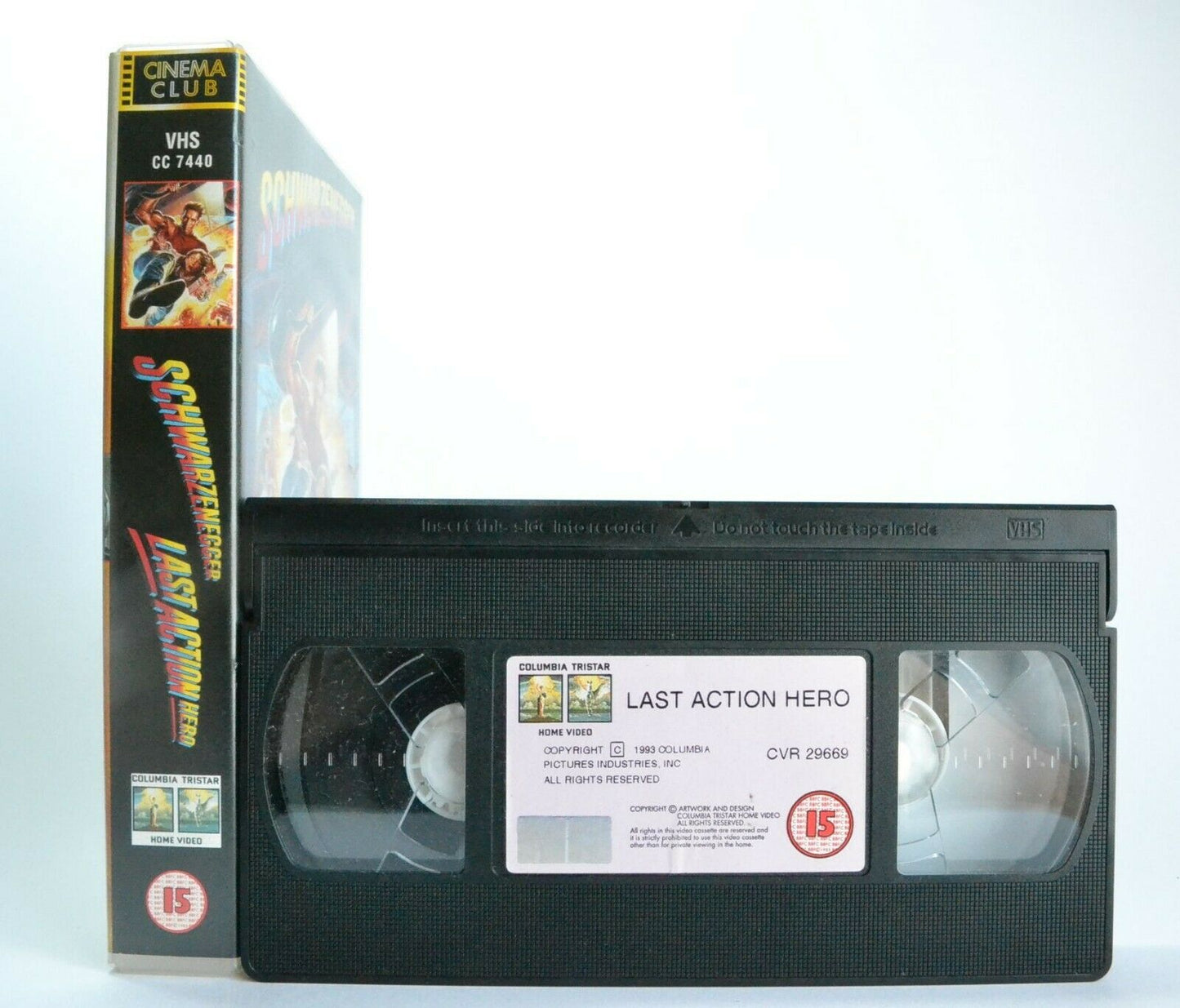 Last Action Hero (1993): Action Movies Parody - Arnold Schwarzenegger - Pal VHS-